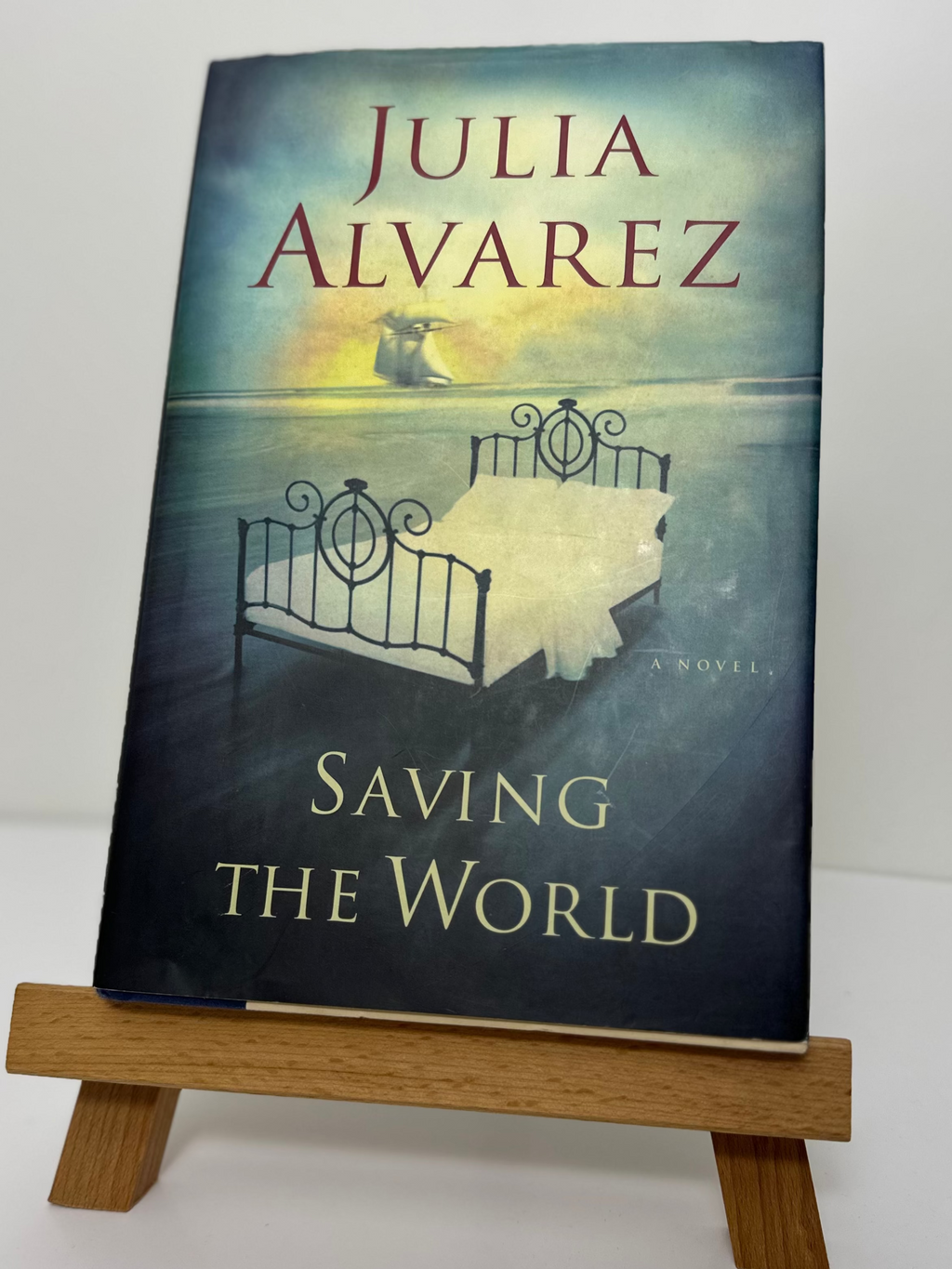 Saving the World SIGNED by Julia Alvarez