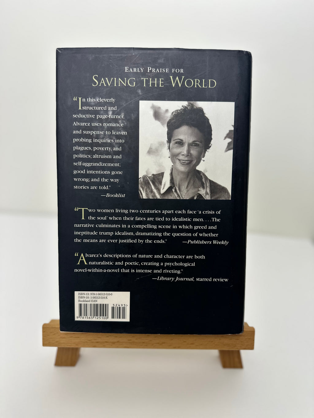 Saving the World SIGNED by Julia Alvarez