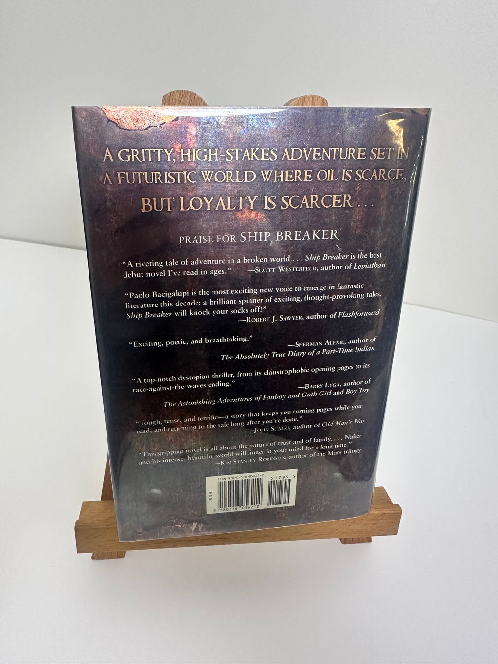 Ship Breaker SIGNED by Paolo Bacigalupi