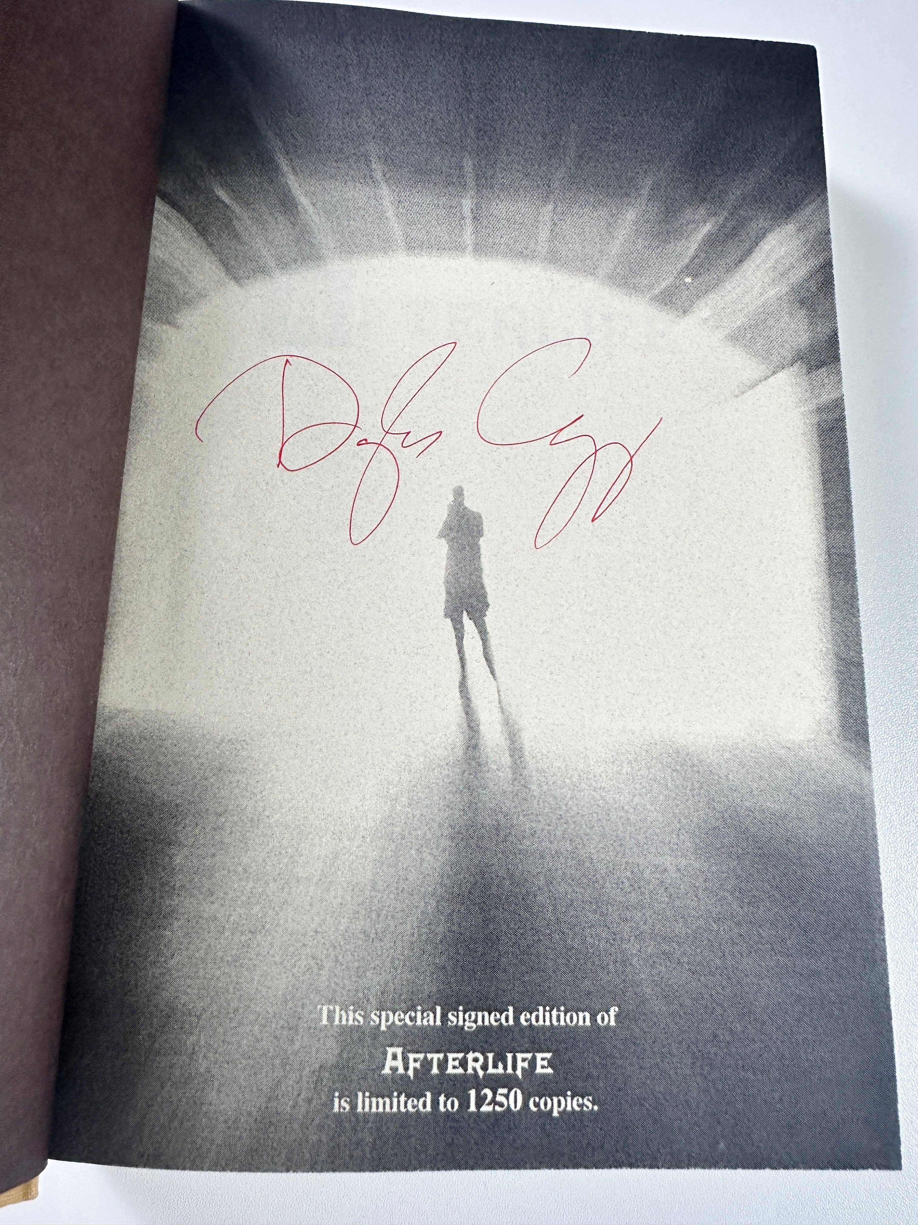 Afterlife SIGNED Limited Edition by Douglas Clegg