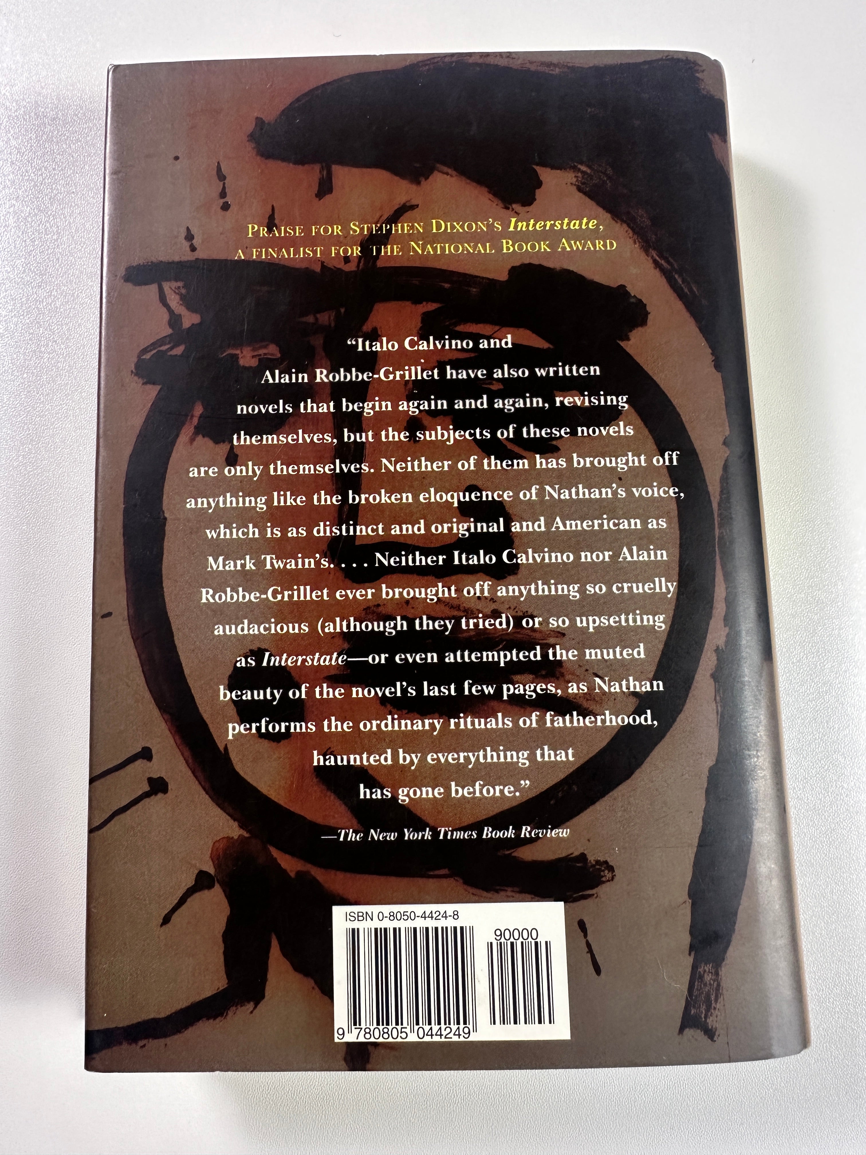 Gould: A Novel in Two Novels SIGNED by Stephen Dixon