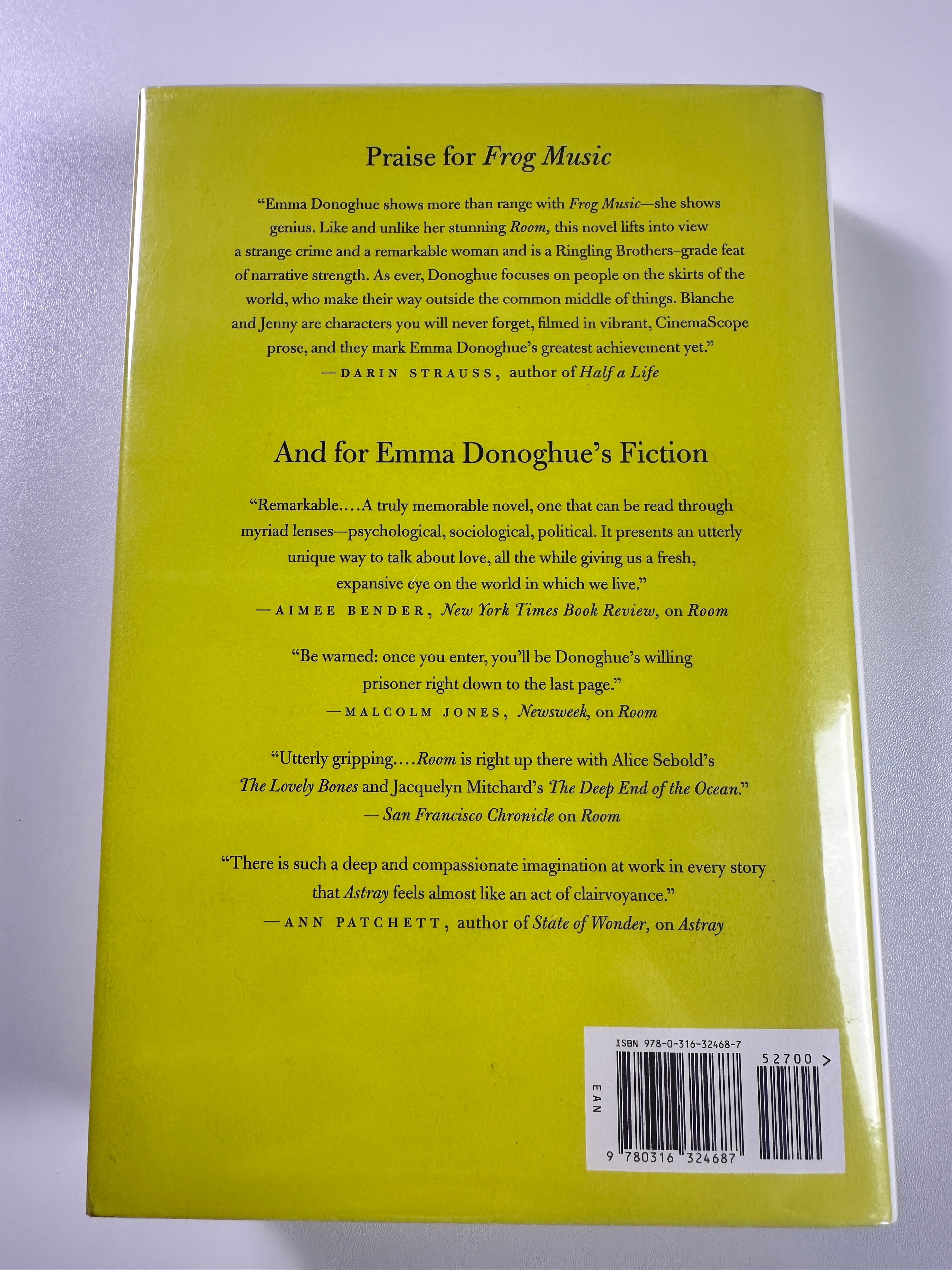 Frog Music SIGNED by Emma Donoghue