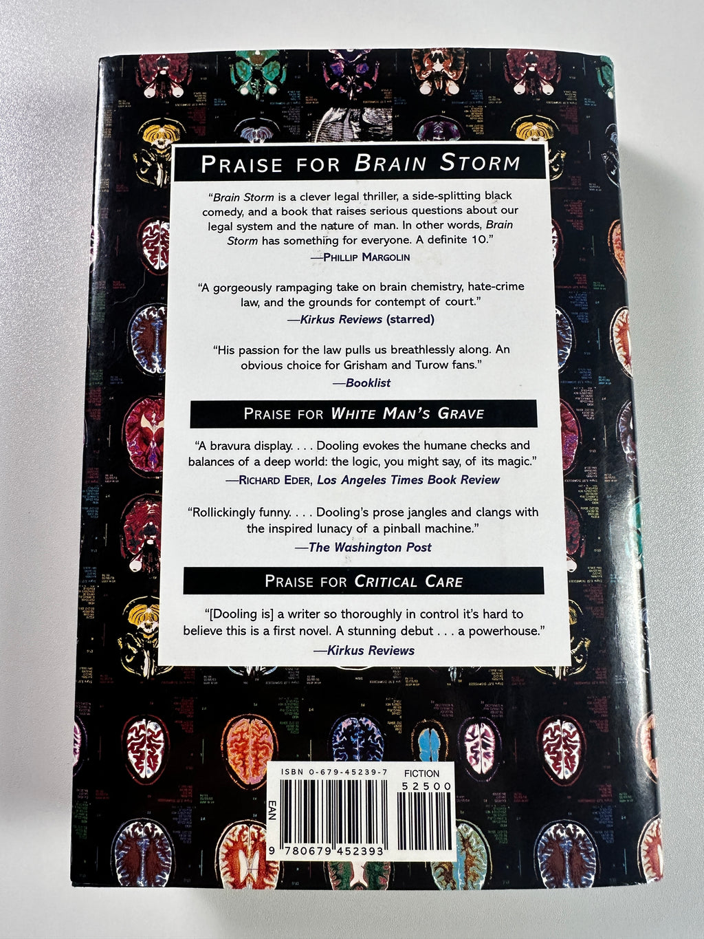 Brain Storm SIGNED by Richard Dooling