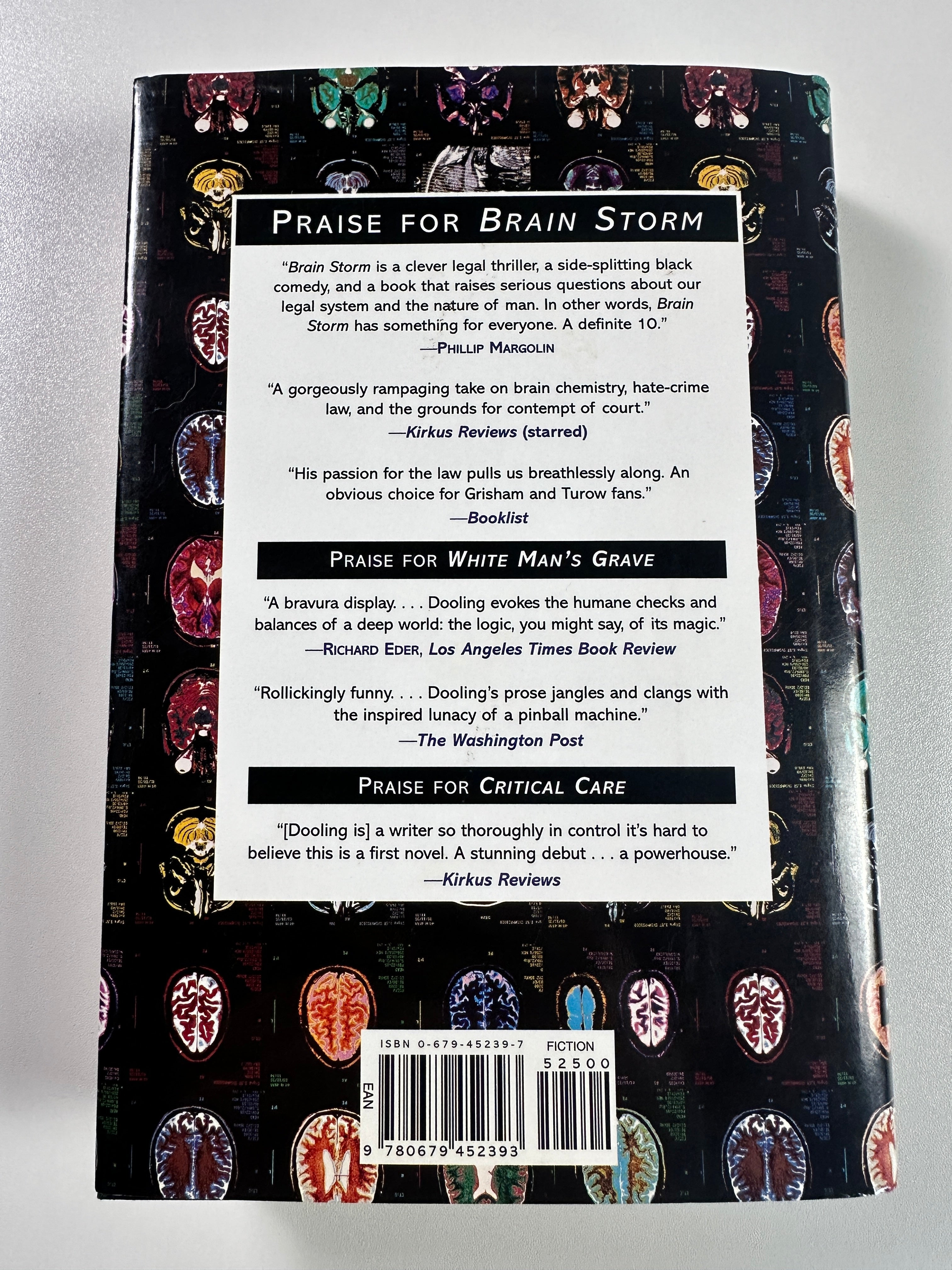 Brain Storm SIGNED by Richard Dooling