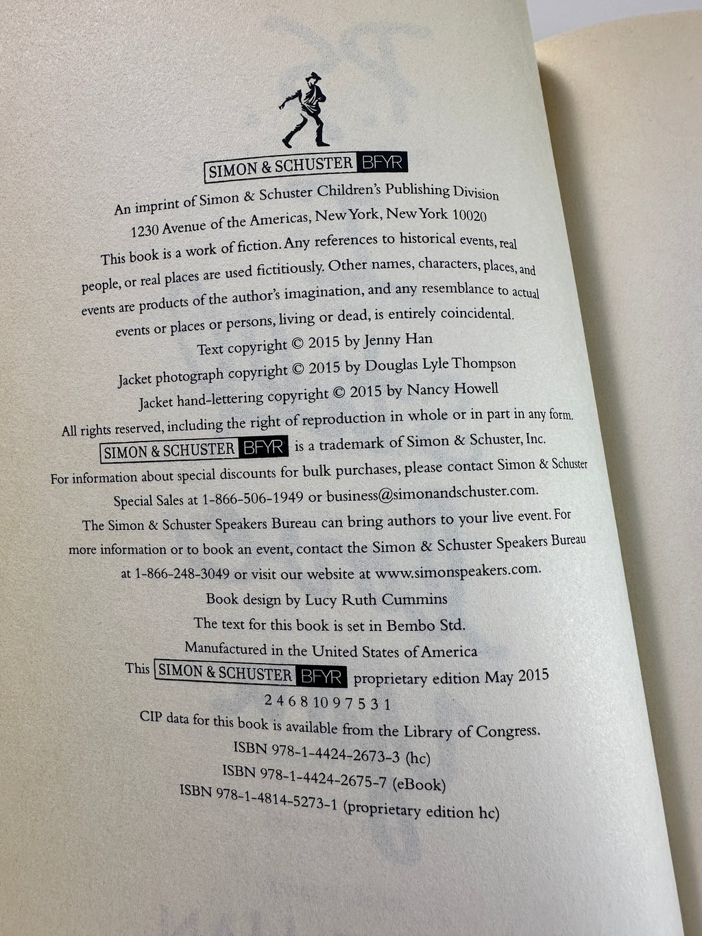 P.S. I Still Love You SIGNED by Jenny Han