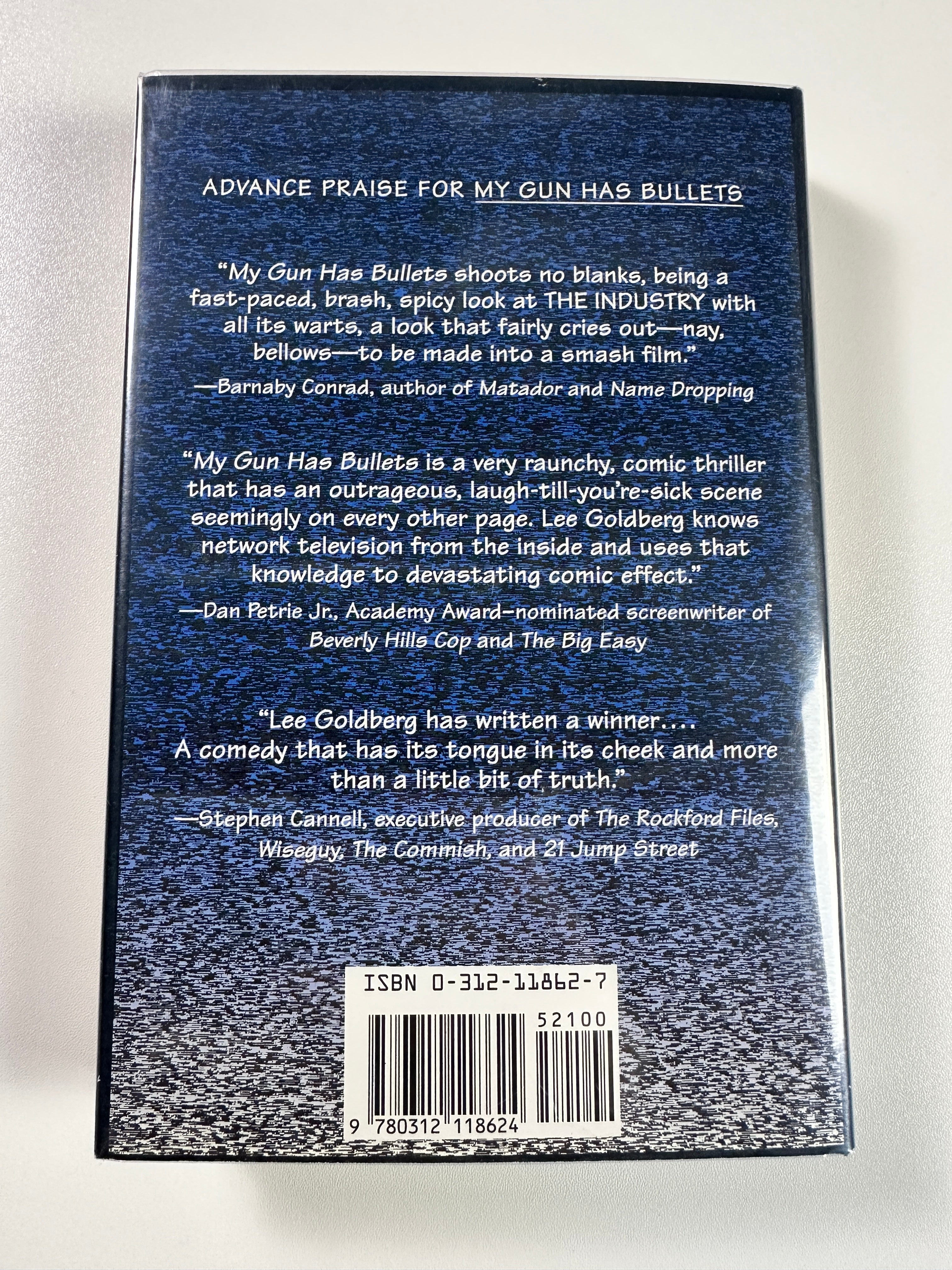 My Gun Has Bullets SIGNED by Lee Goldberg