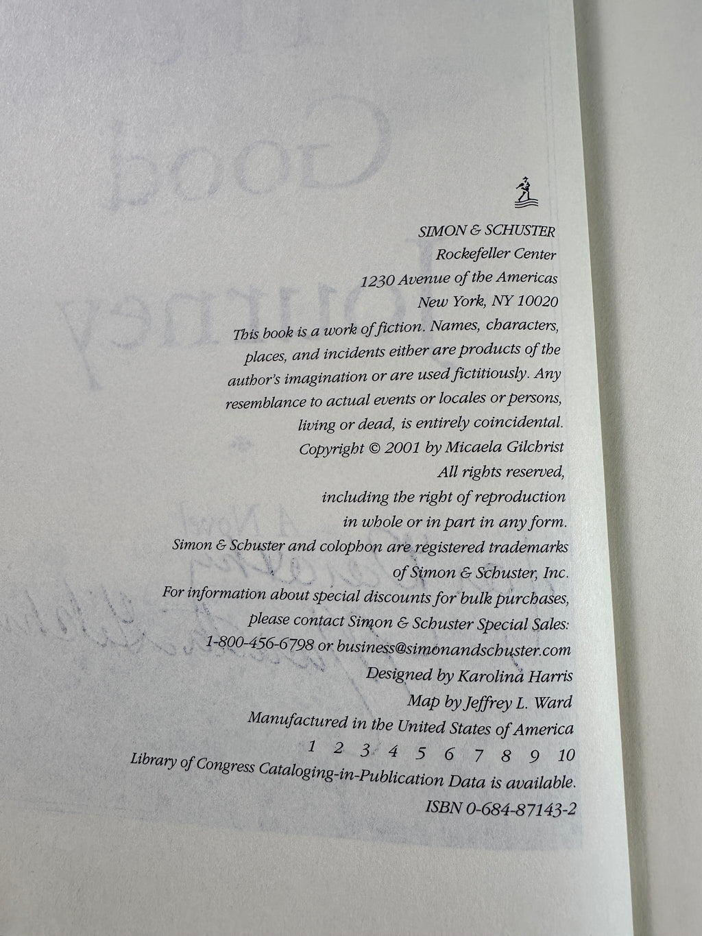The Good Journey SIGNED by Micaela Gilchrist