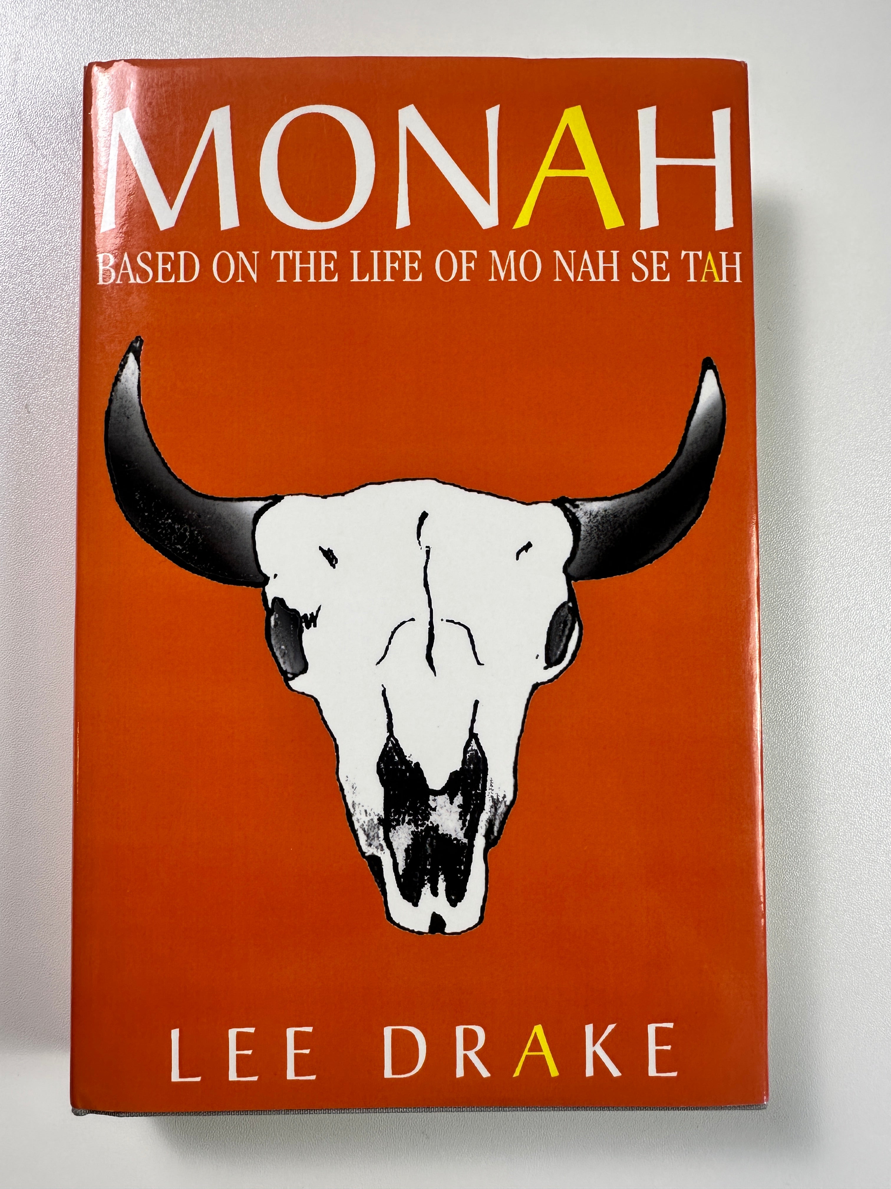 Monah by Lee Drake - SIGNED Association Copy w/ Original Signed Letter (2005)