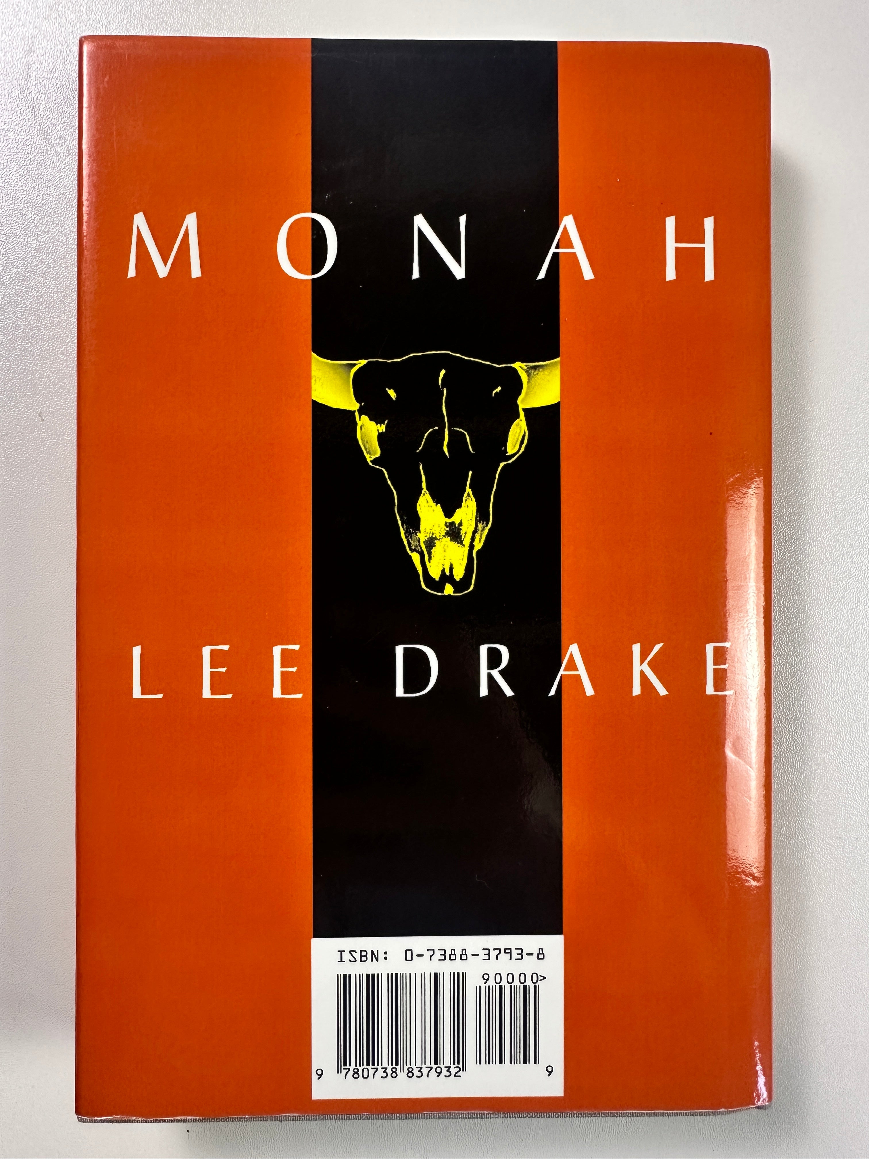 Monah by Lee Drake - SIGNED Association Copy w/ Original Signed Letter (2005)