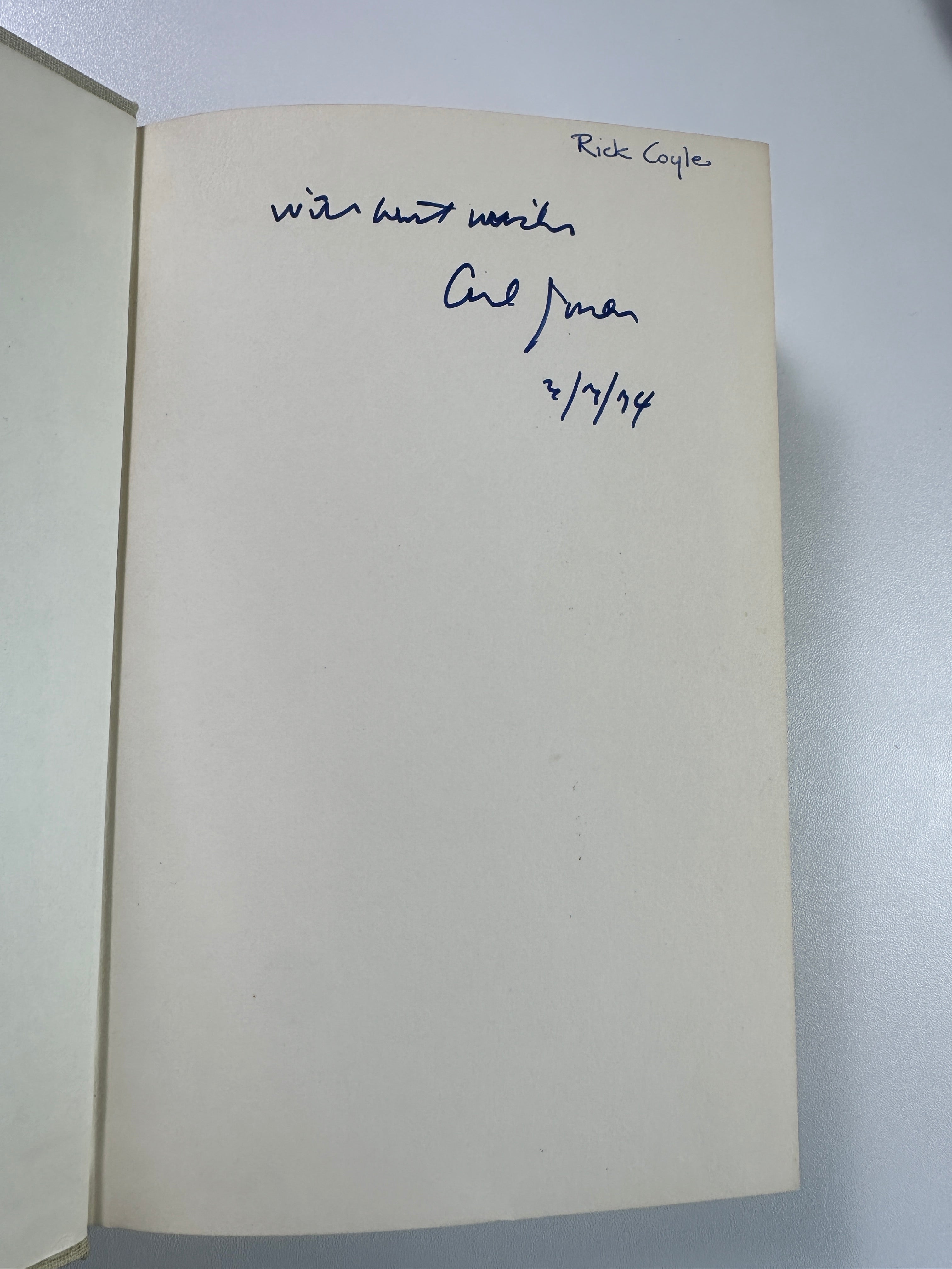 The Sputnik Rapist: A Novel SIGNED by Carl Jonas