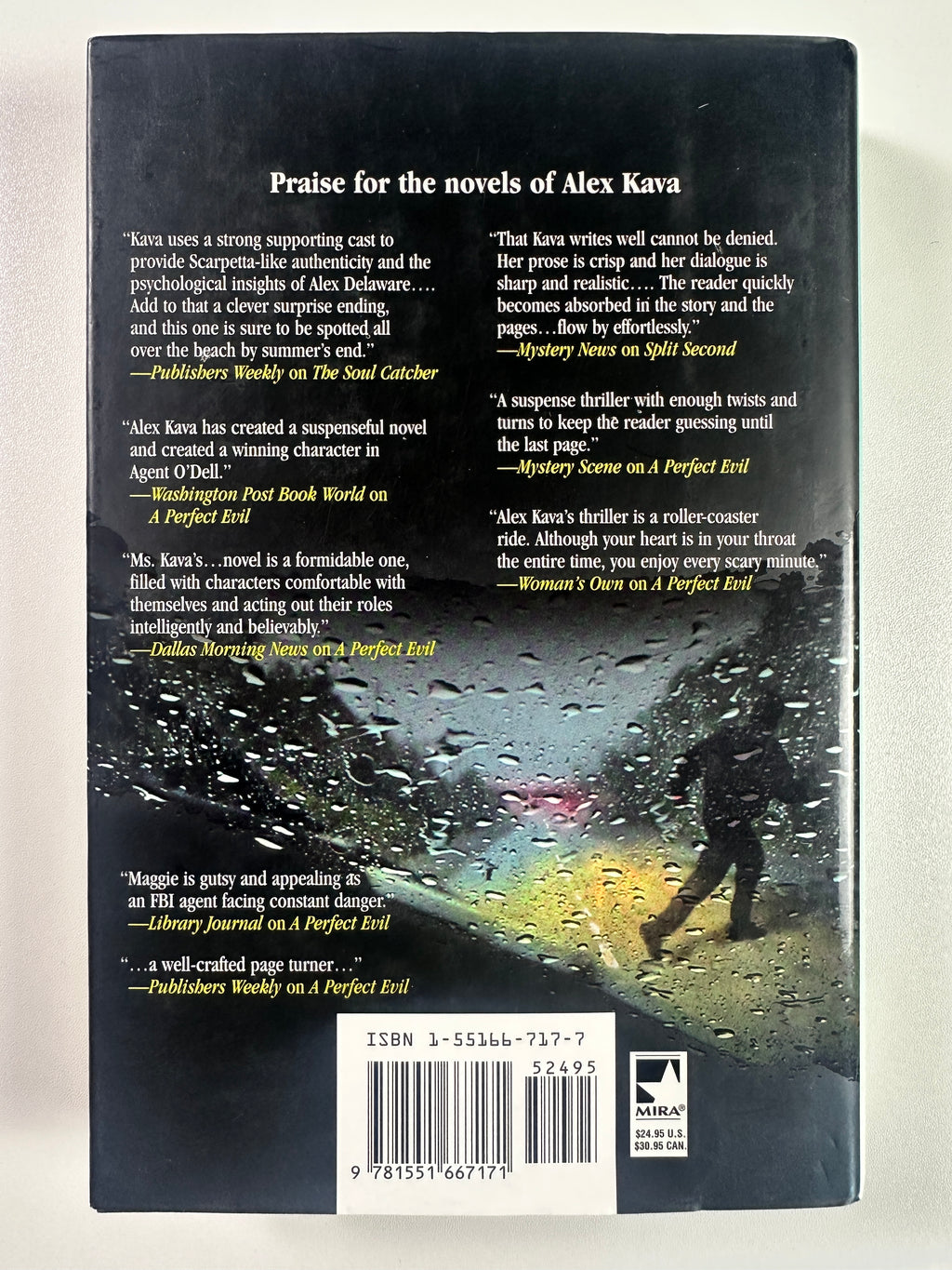 At The Stroke Of Madness (A Maggie O'Dell Novel) SIGNED by Alex Kava