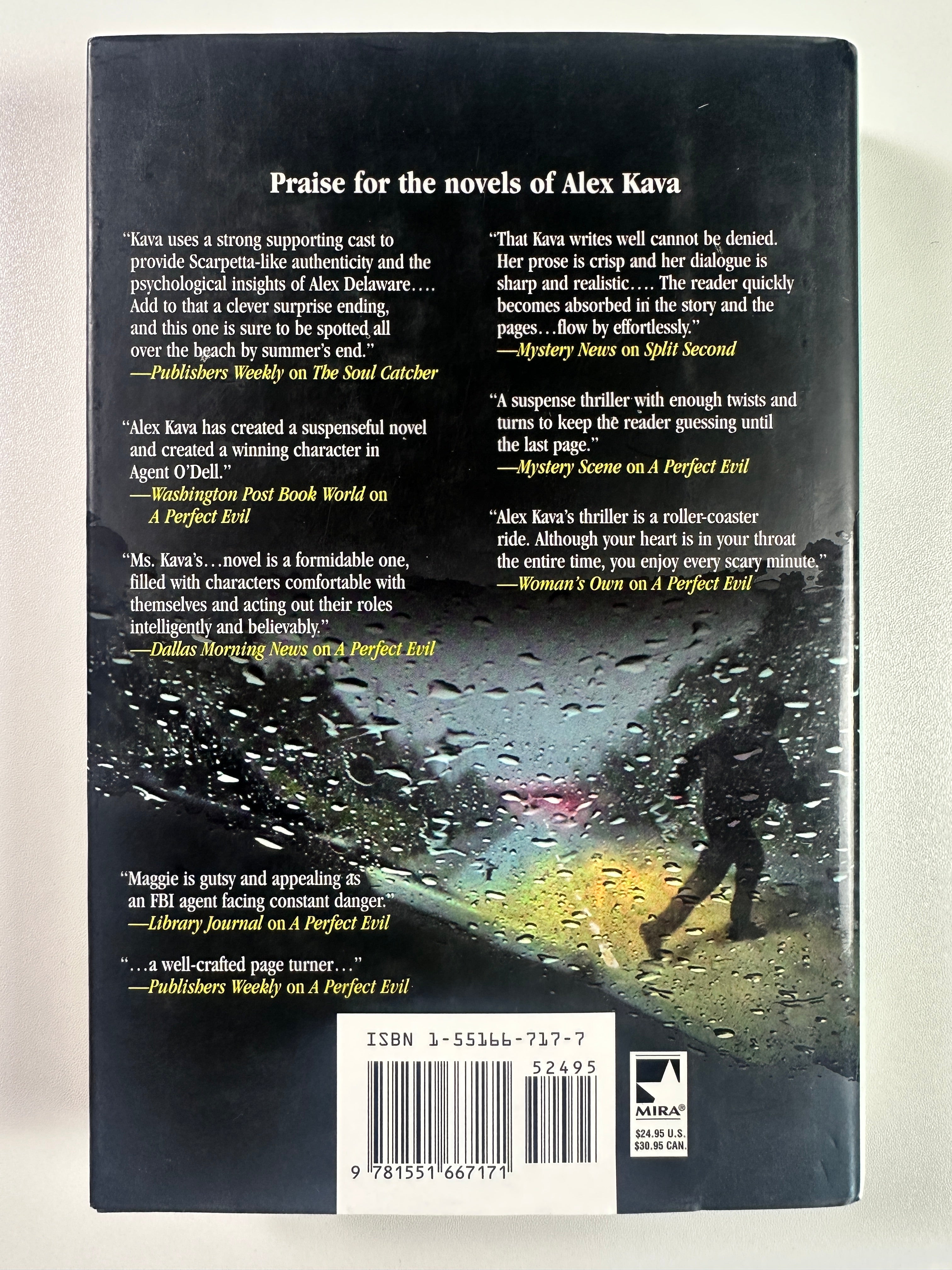 At The Stroke Of Madness (A Maggie O'Dell Novel) SIGNED by Alex Kava