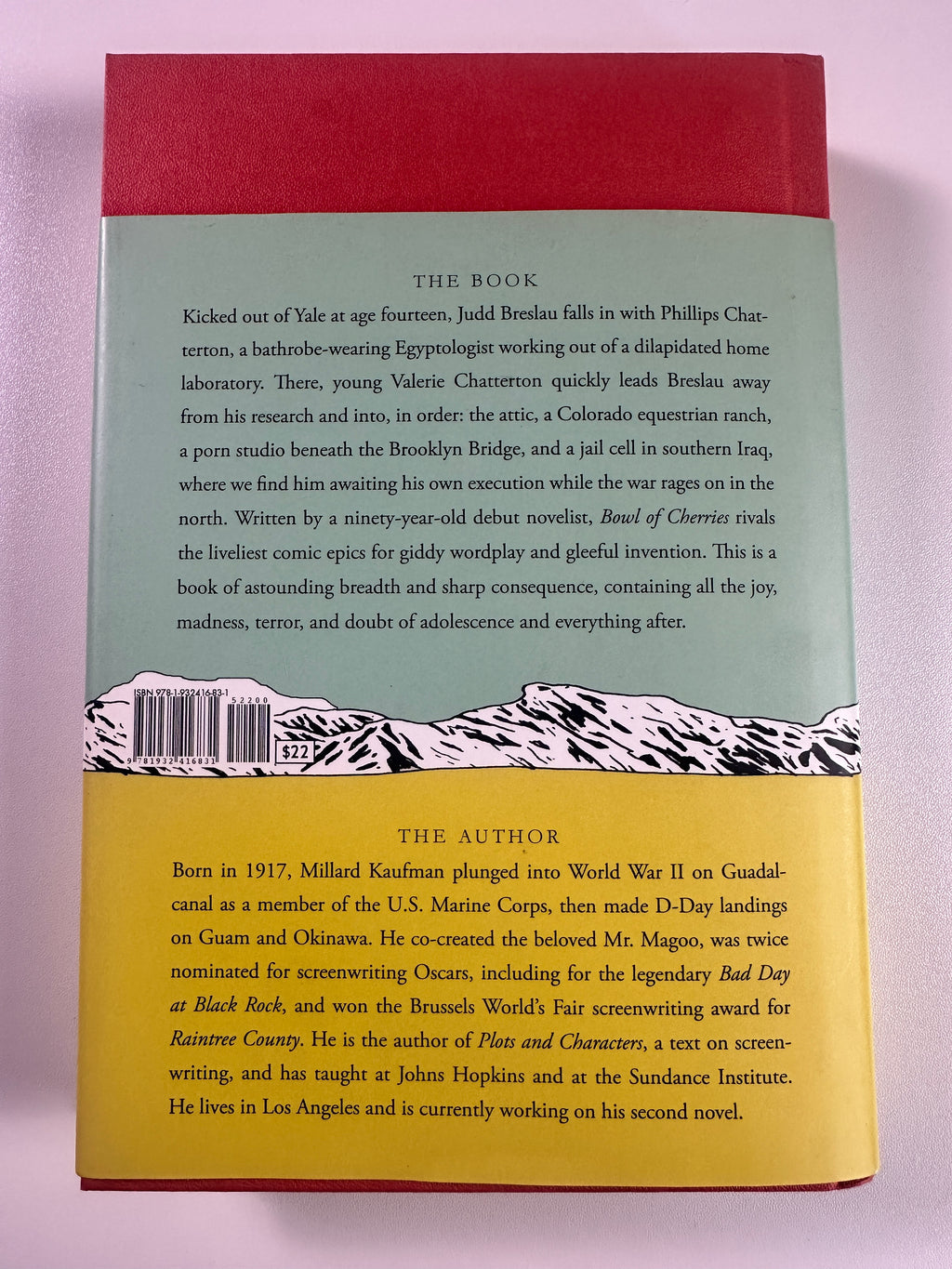 Bowl of Cherries: A Novel SIGNED by Millard Kaufman