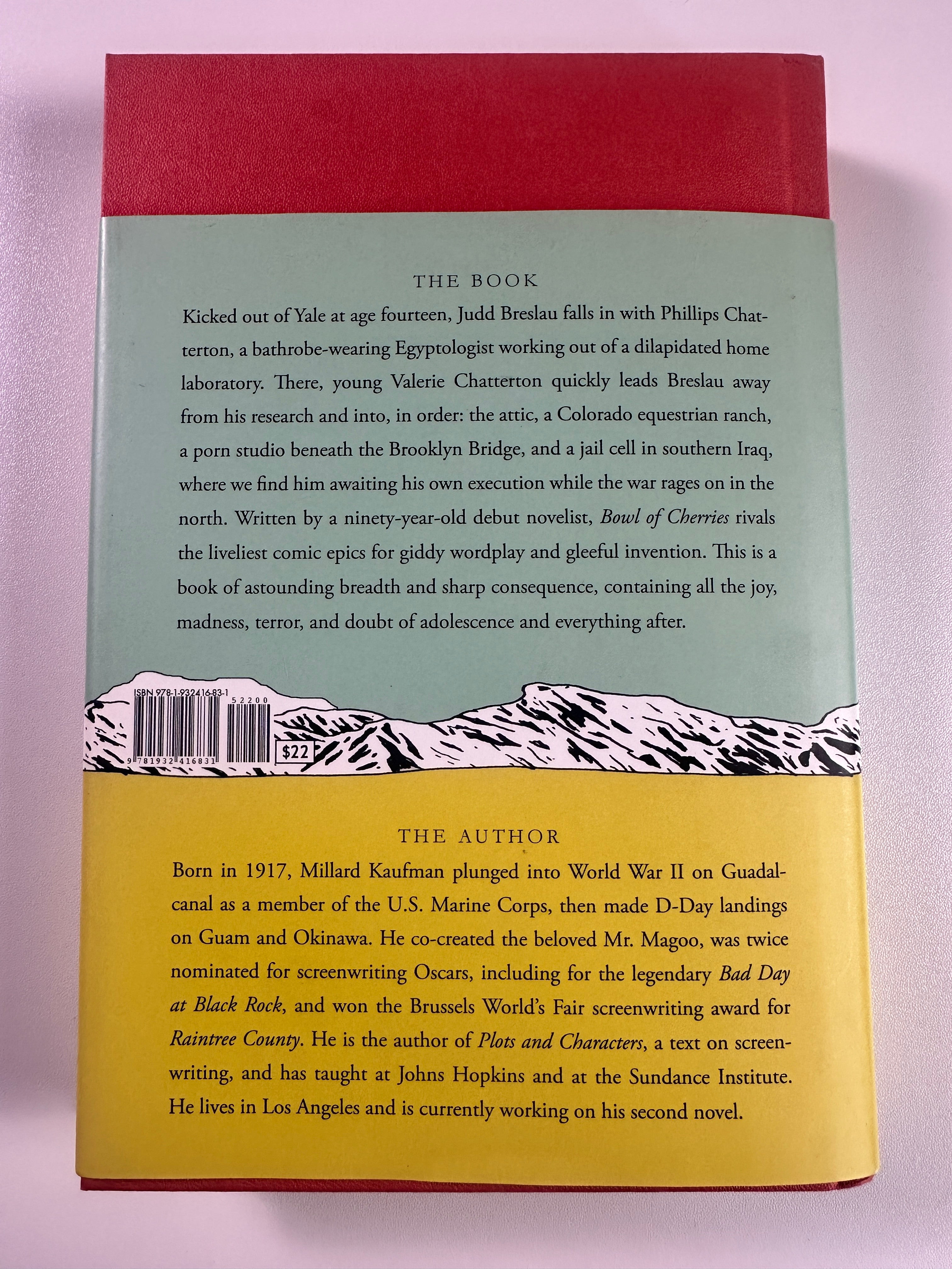 Bowl of Cherries: A Novel SIGNED by Millard Kaufman