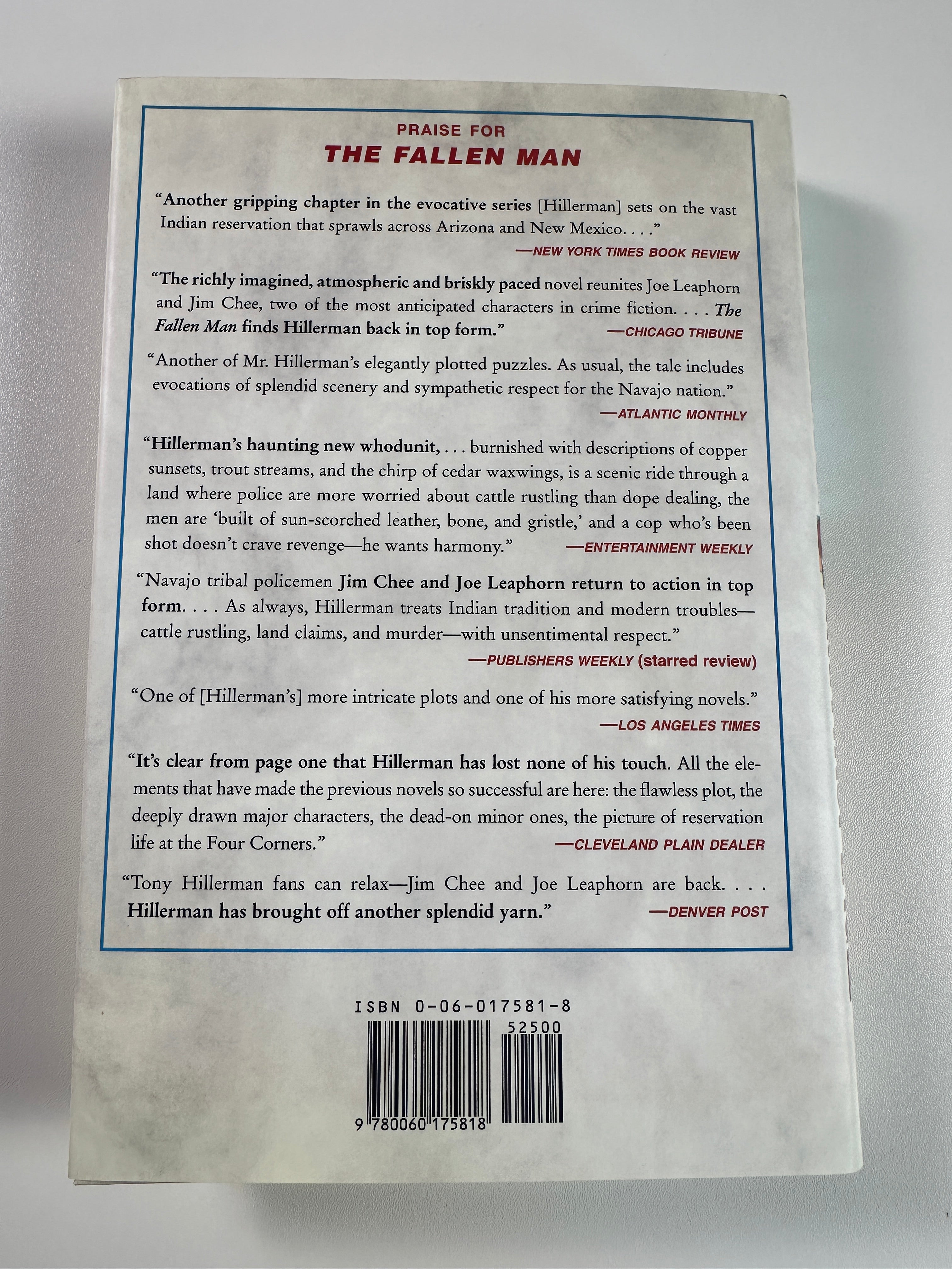 The First Eagle (A Leaphorn and Chee Novel) SIGNED by Tony Hillerman