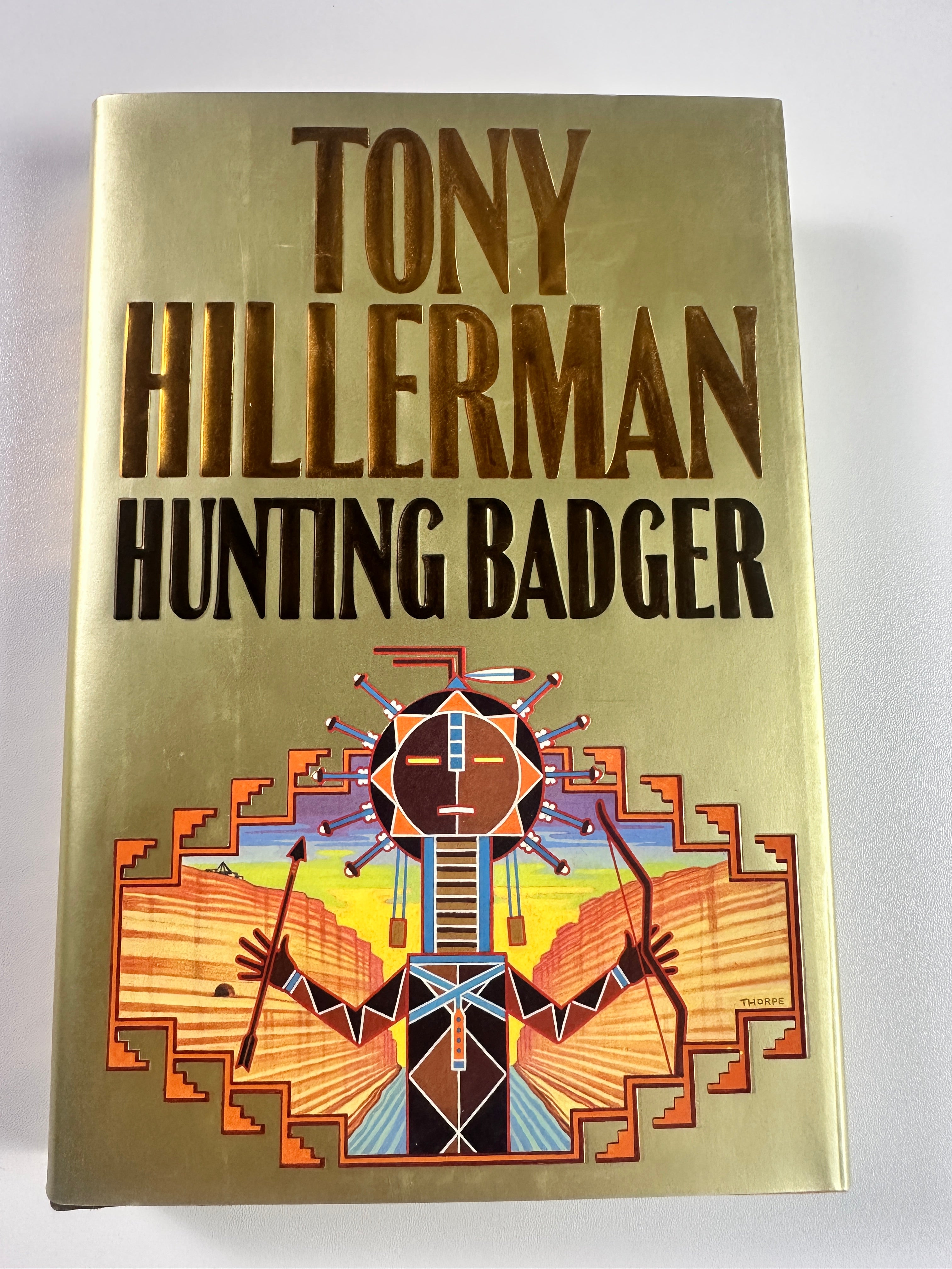 Hunting Badger (A Leaphorn and Chee Novel) SIGNED by Tony Hillerman