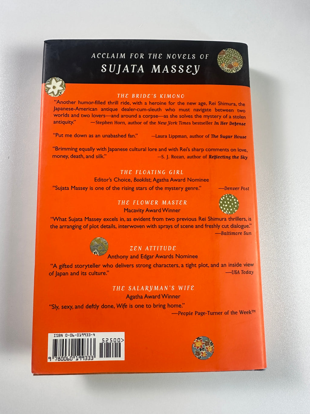 The Bride's Kimono SIGNED by Sujata Massey