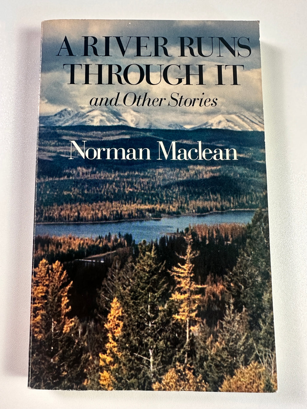 A River Runs Through It SIGNED by Norman Maclean + Original 1983 Montana Photograph & Ephemera