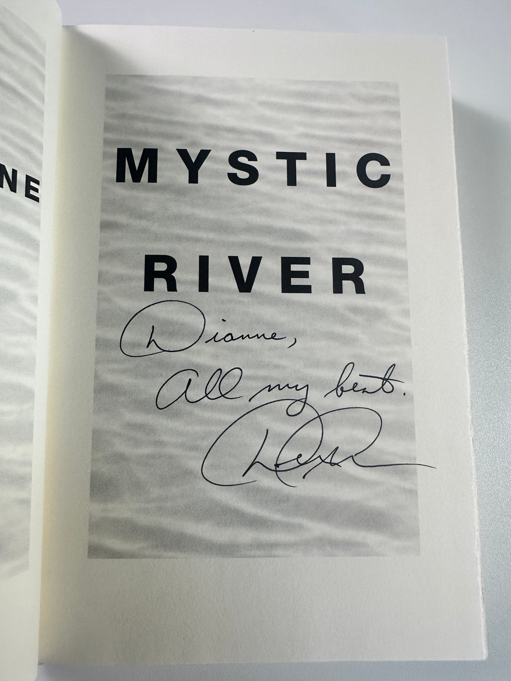 Mystic River SIGNED by Dennis Lehane