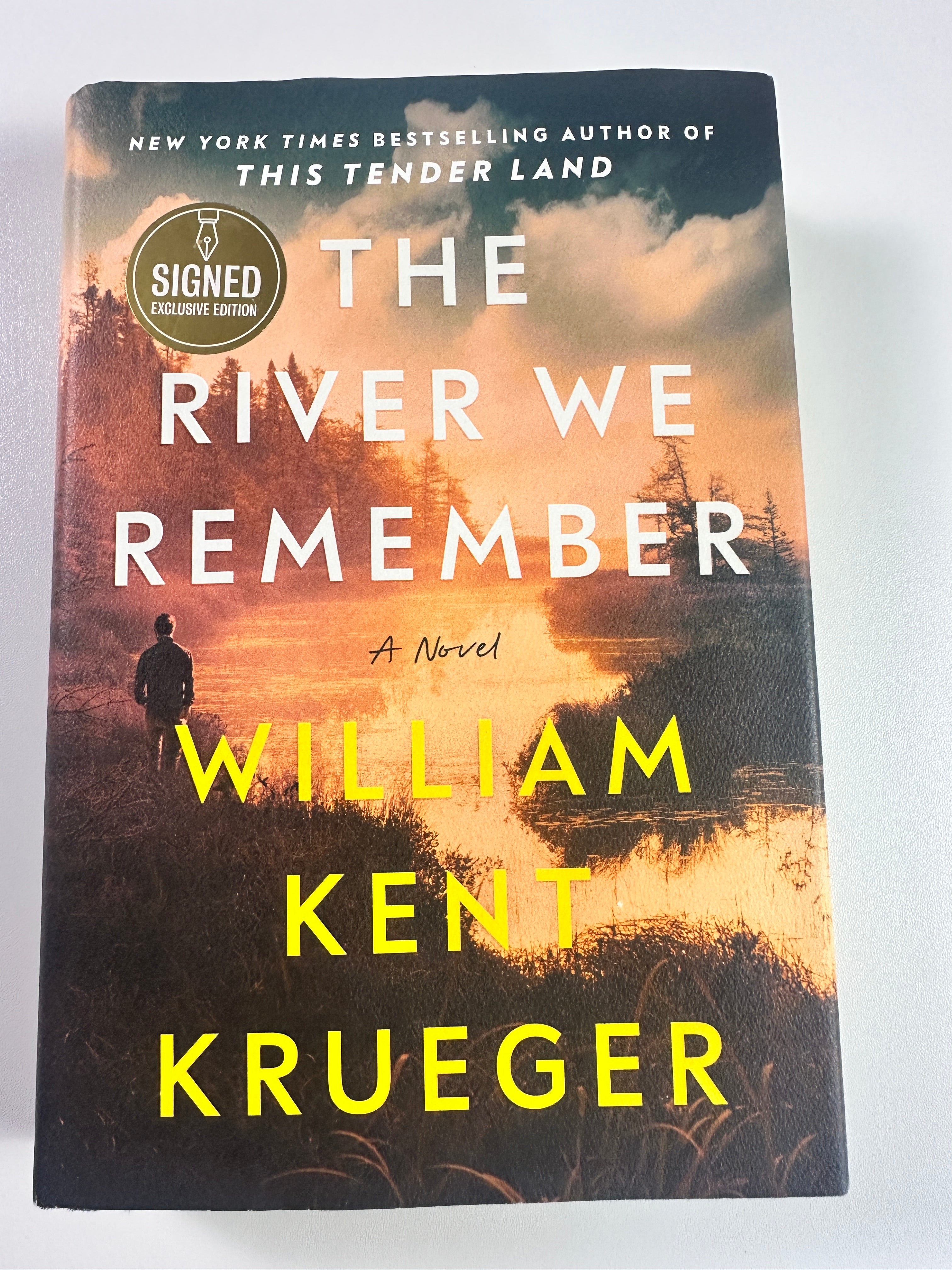 The River We Remember: A Novel SIGNED by William Kent Krueger
