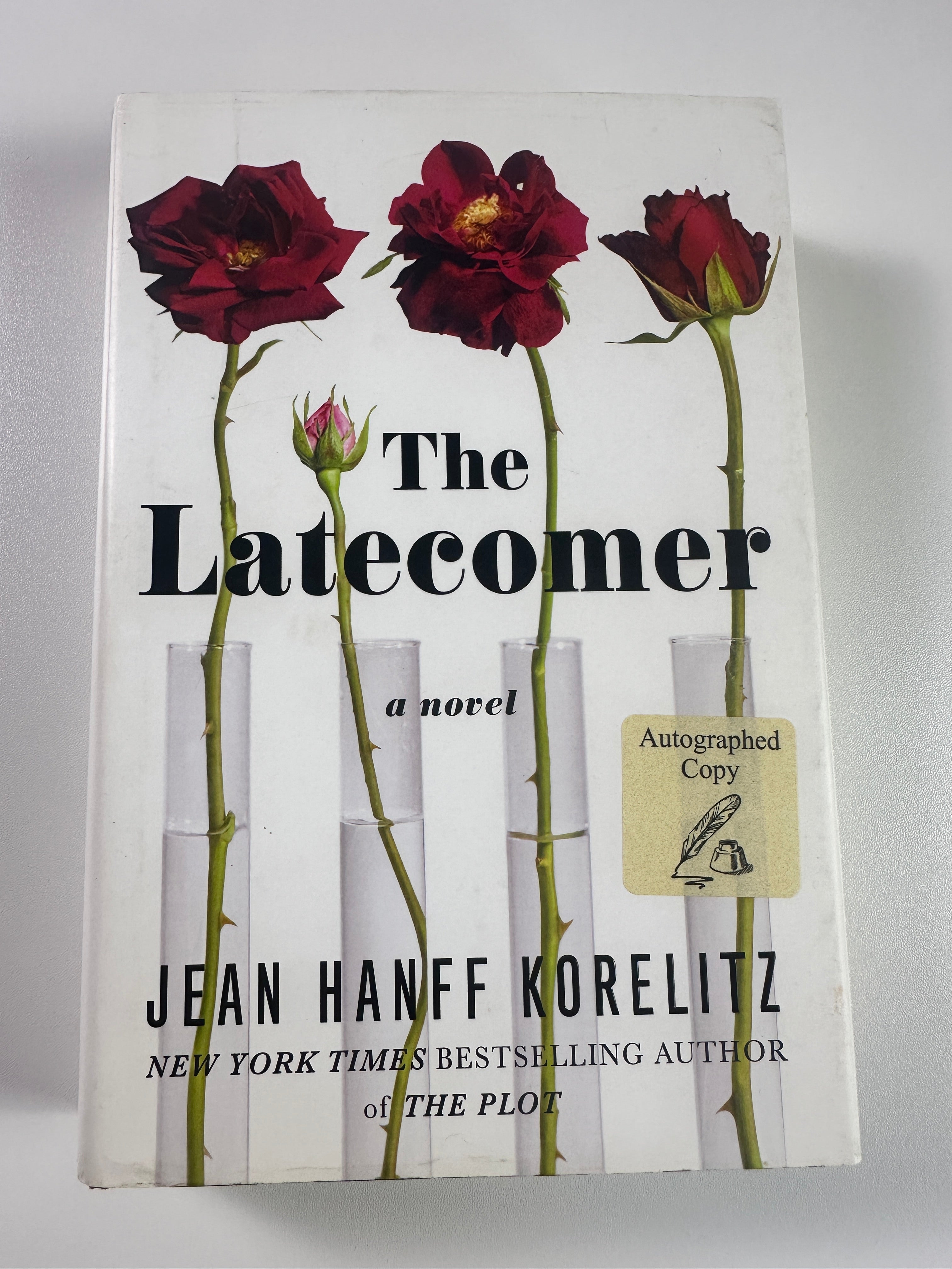 The Latecomer: A Novel SIGNED by Jean Hanff Korelitz