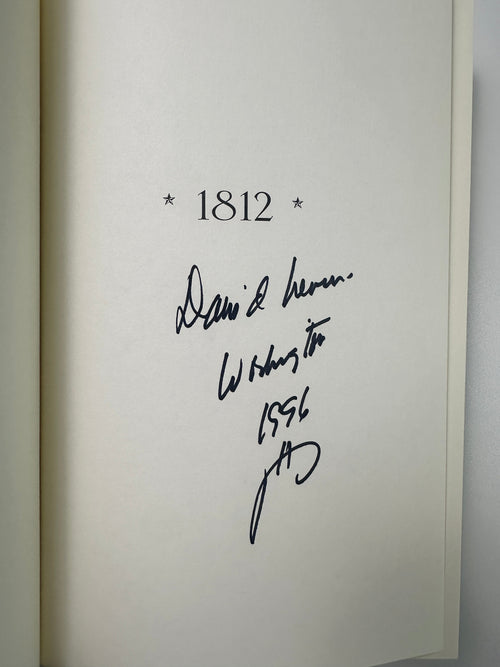 1812: A Novel SIGNED by David Nevin
