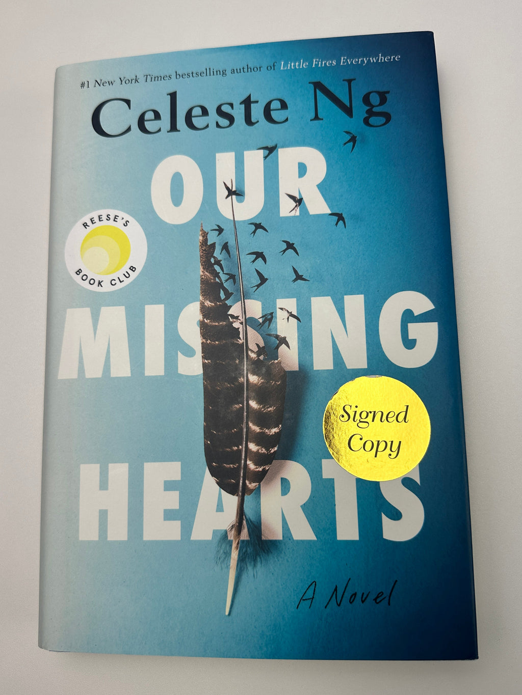Our Missing Hearts: Reese's Book Club SIGNED by Celeste Ng