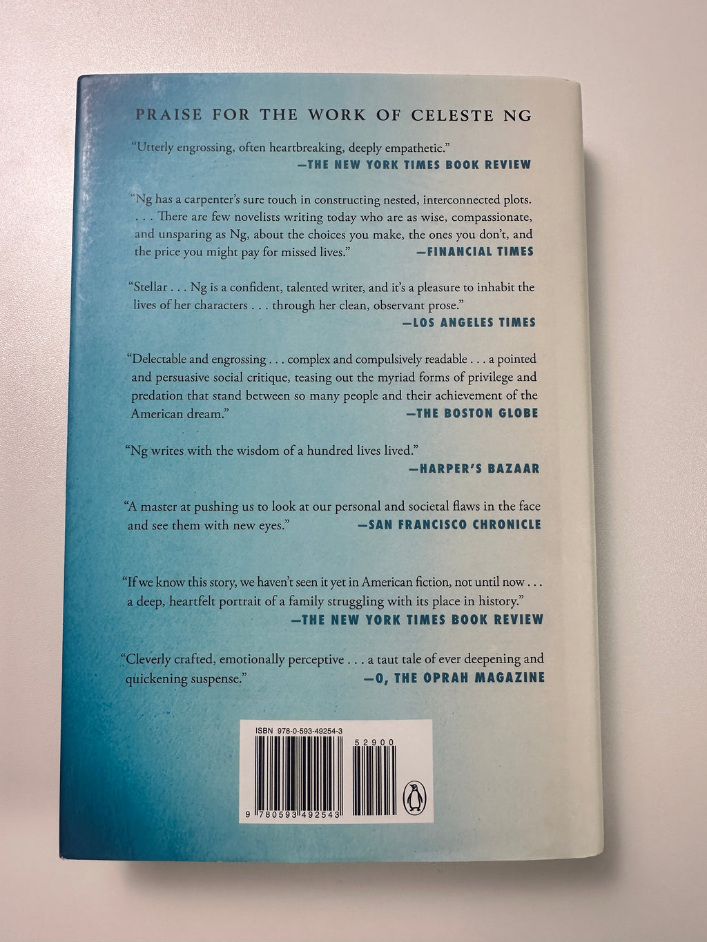 Our Missing Hearts: Reese's Book Club SIGNED by Celeste Ng
