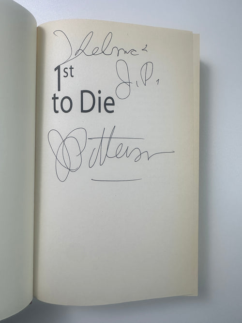 1st to Die (Women's Murder Club) SIGNED by James Patterson