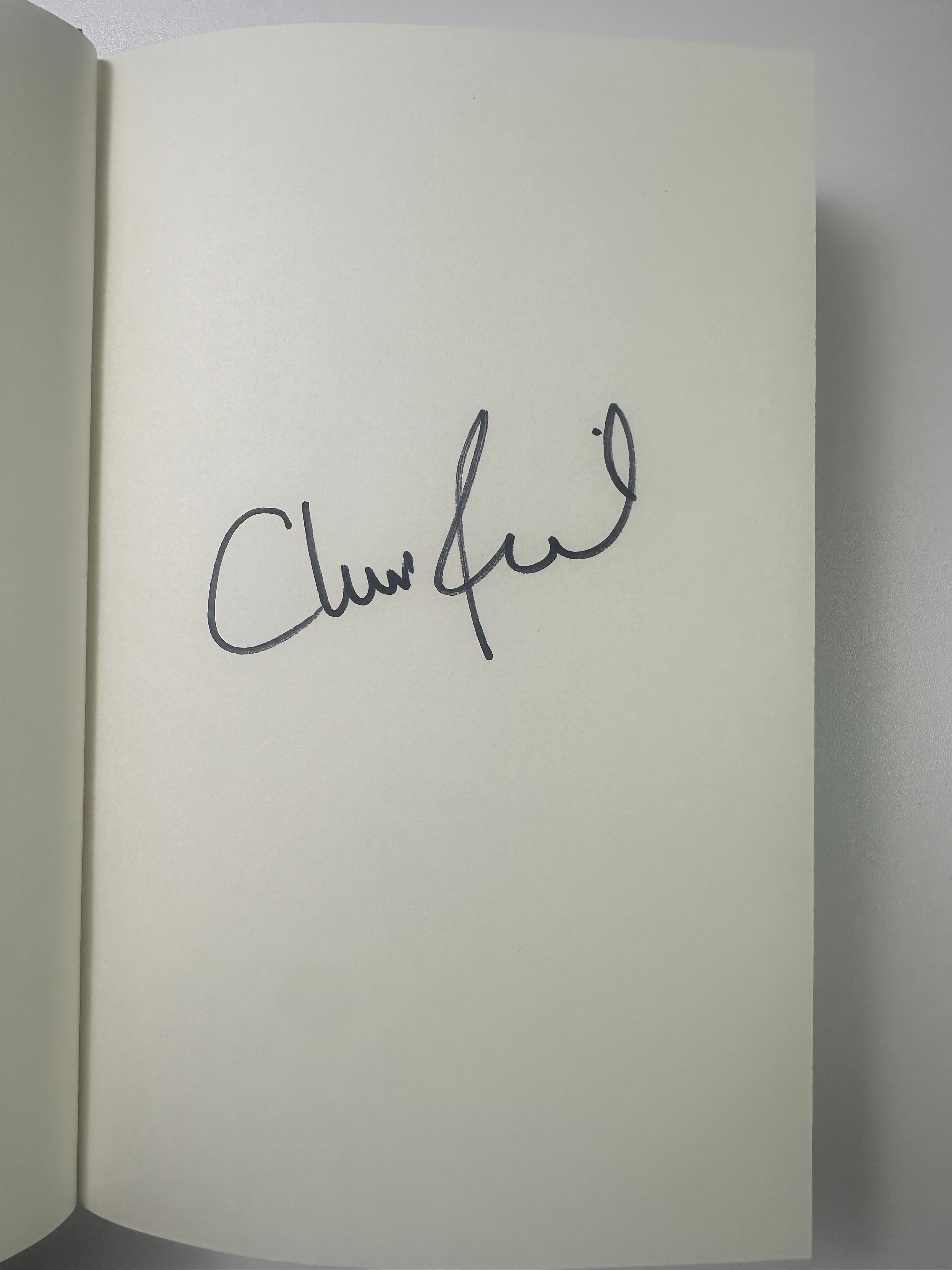 The Prince of Risk: A Novel SIGNED by Christopher Reich
