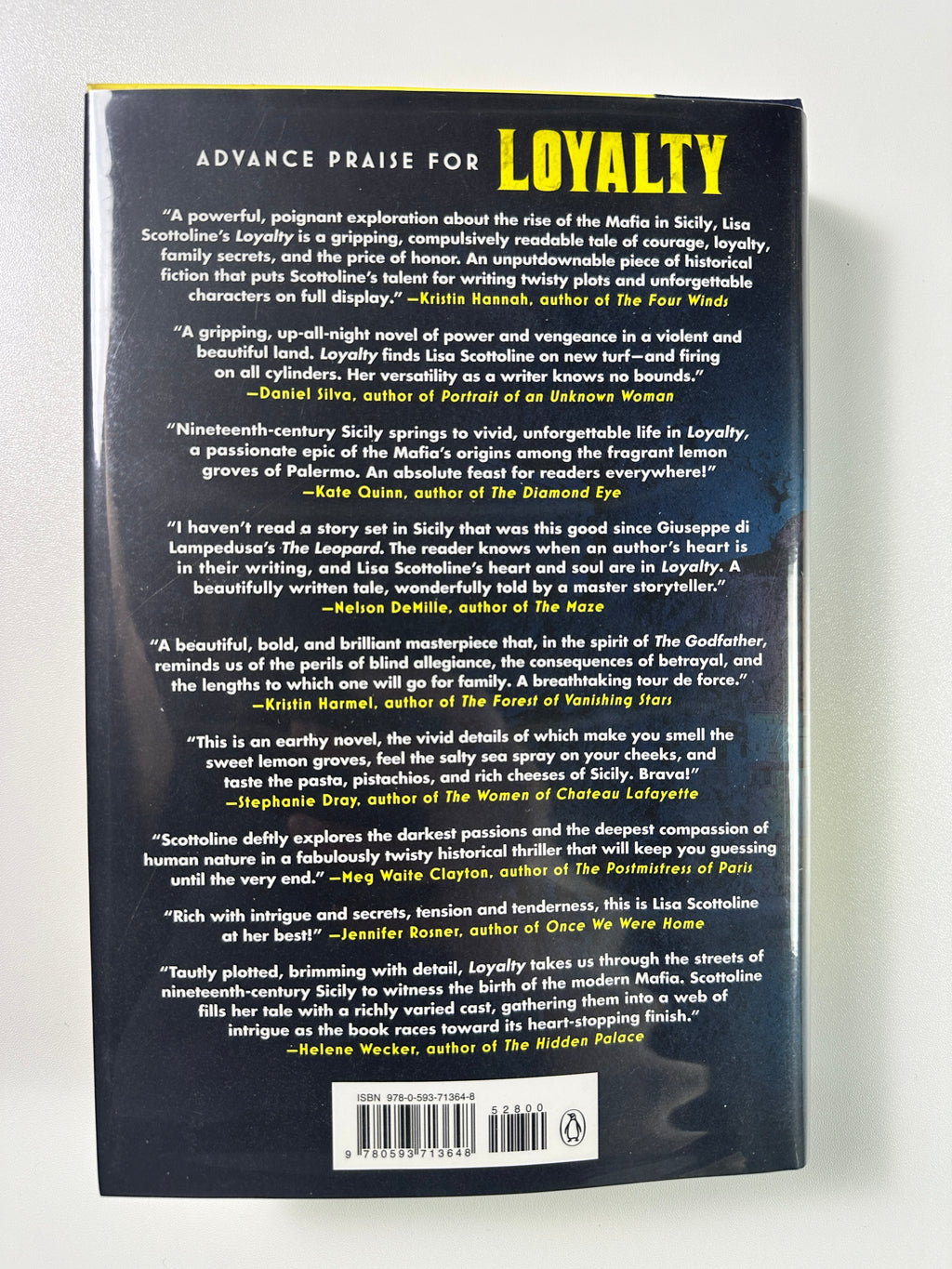 Loyalty: A Novel SIGNED by Lisa Scottoline