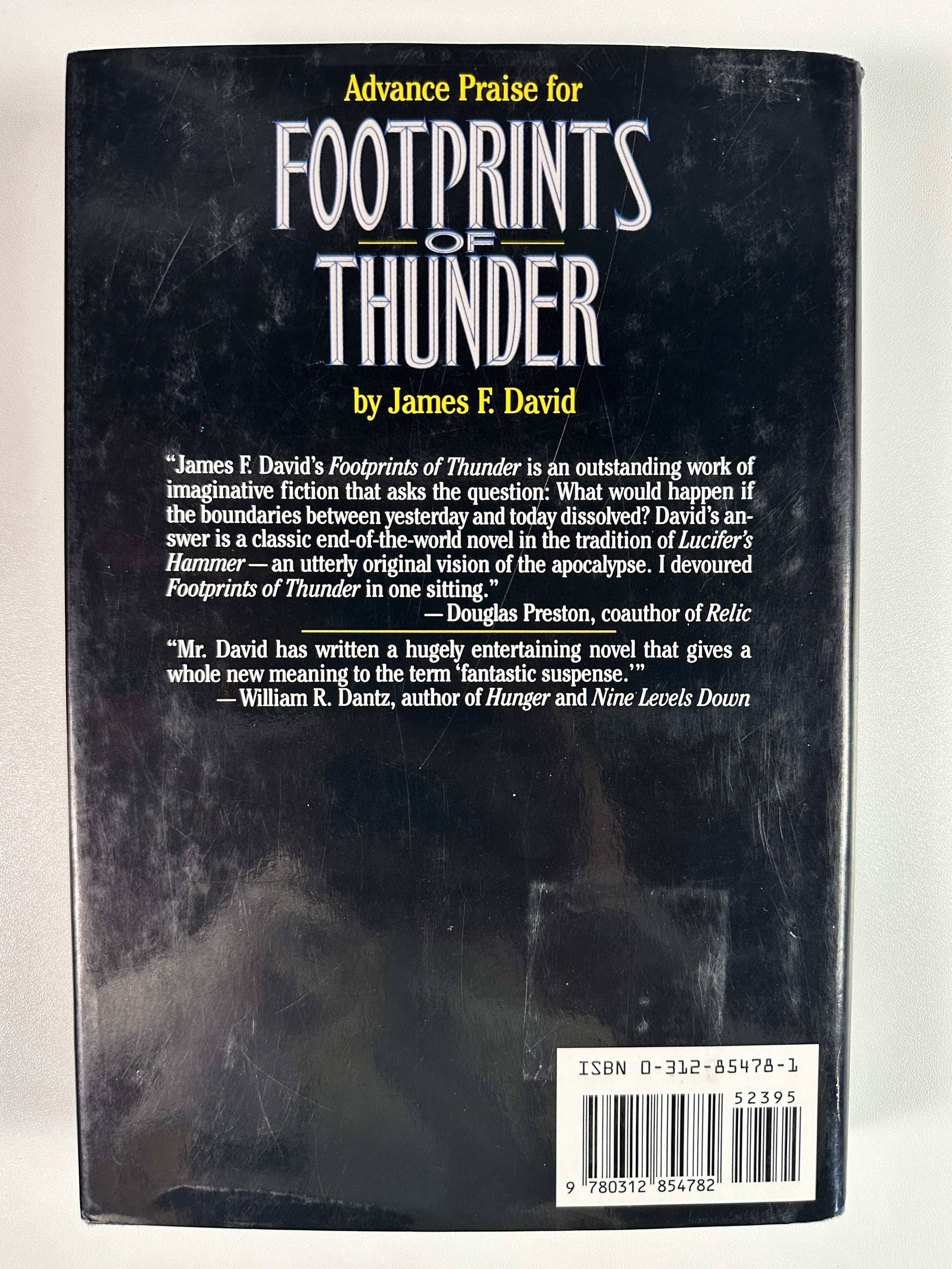 Footprints of Thunder by James F. David | First Edition