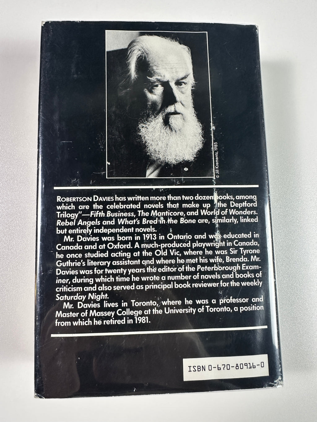 What's Bred in the Bone by Roberston Davies | First Edition