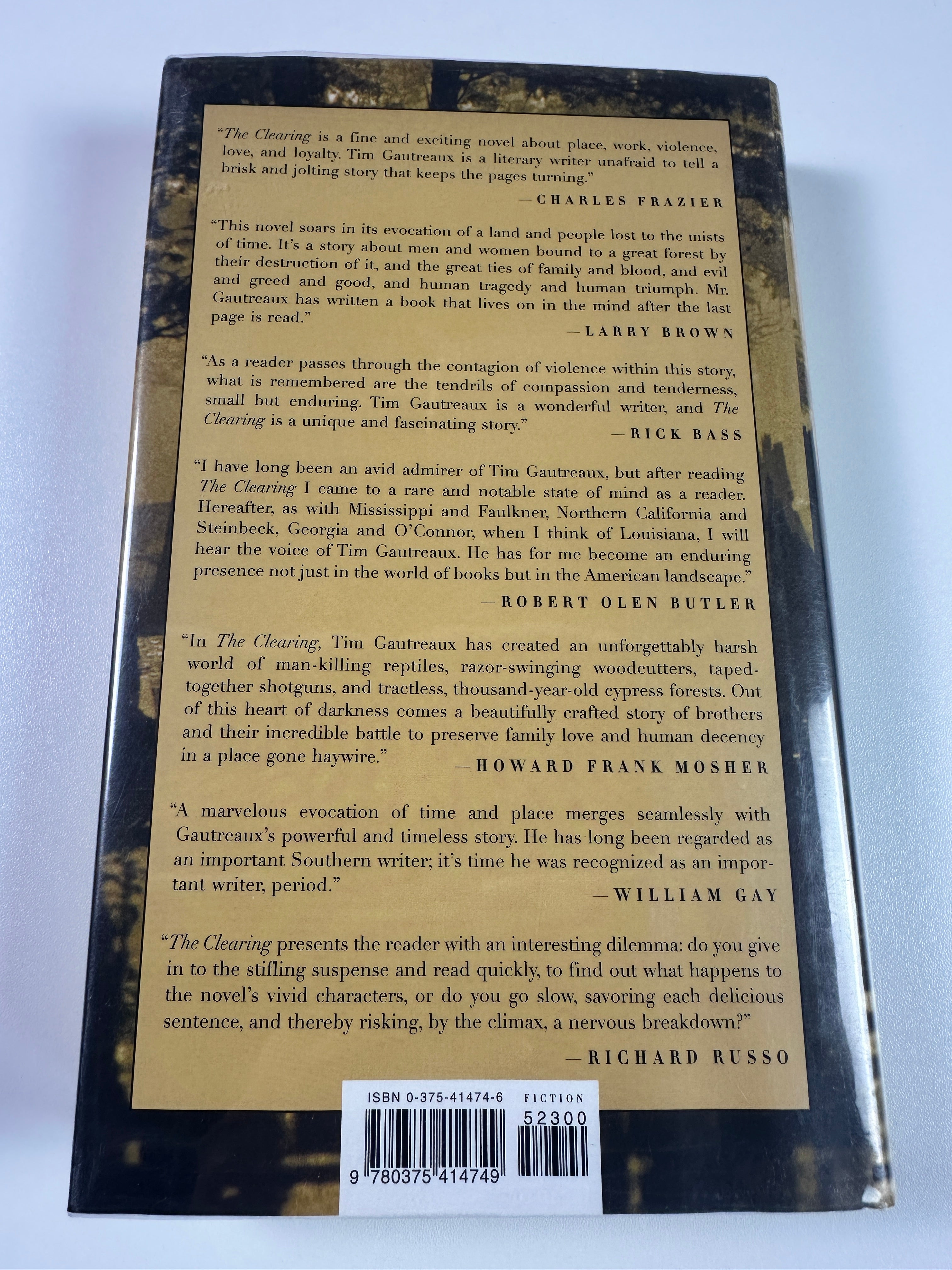 The Clearing by Tim Gautreaux | First Edition