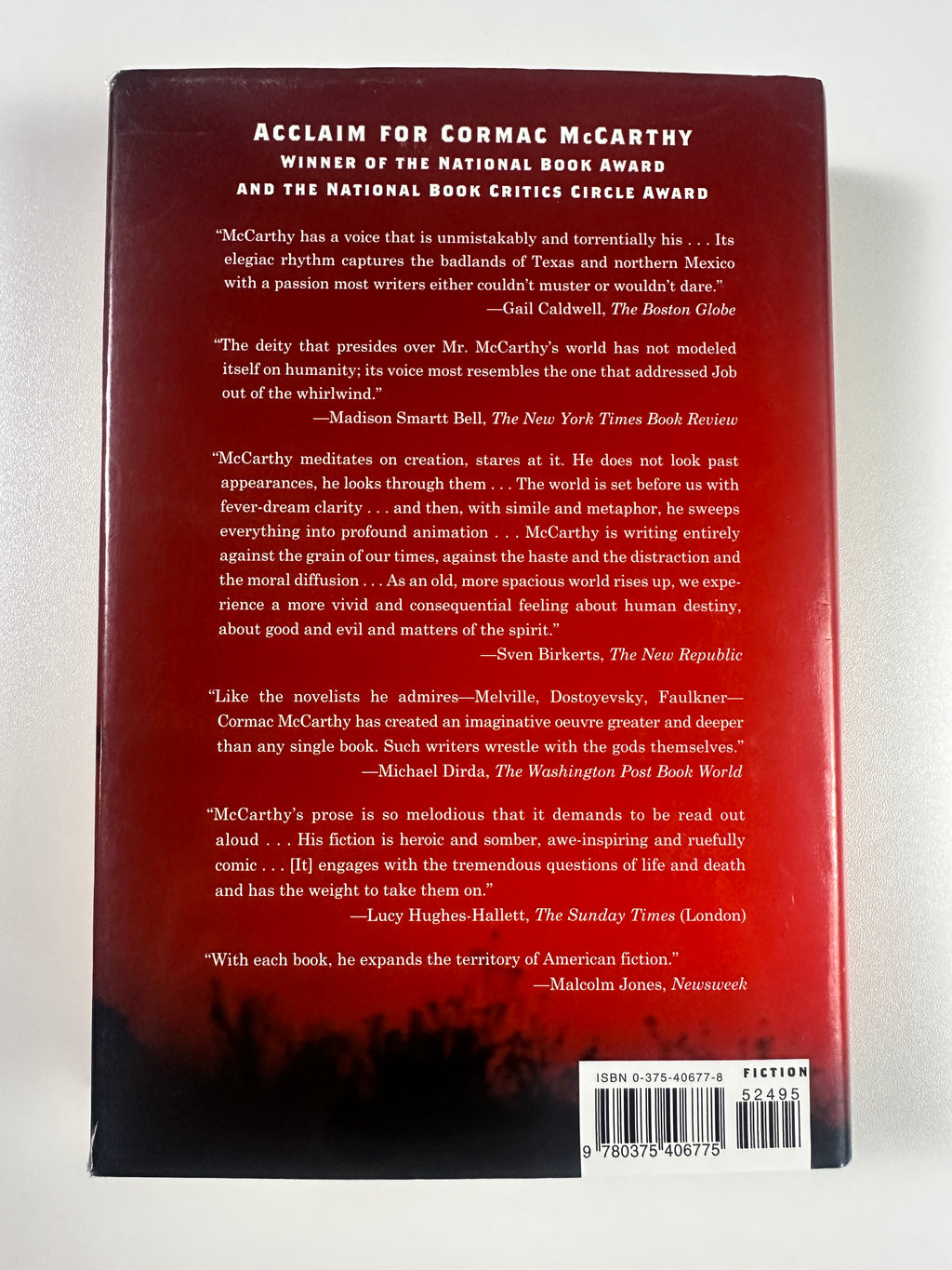 No Country for Old Men by Cormac McCarthy | First Edition