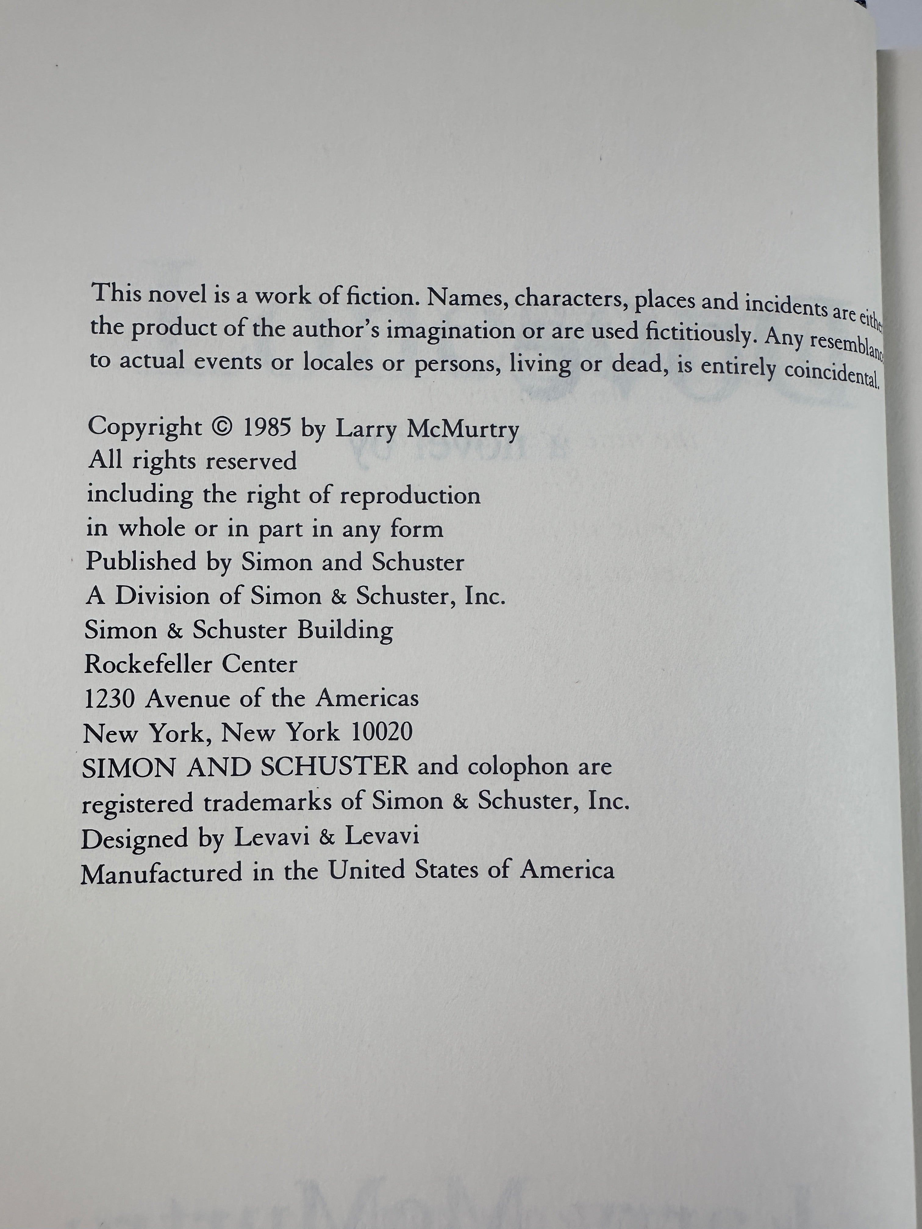 Lonesome Dove by Larry McMurtry