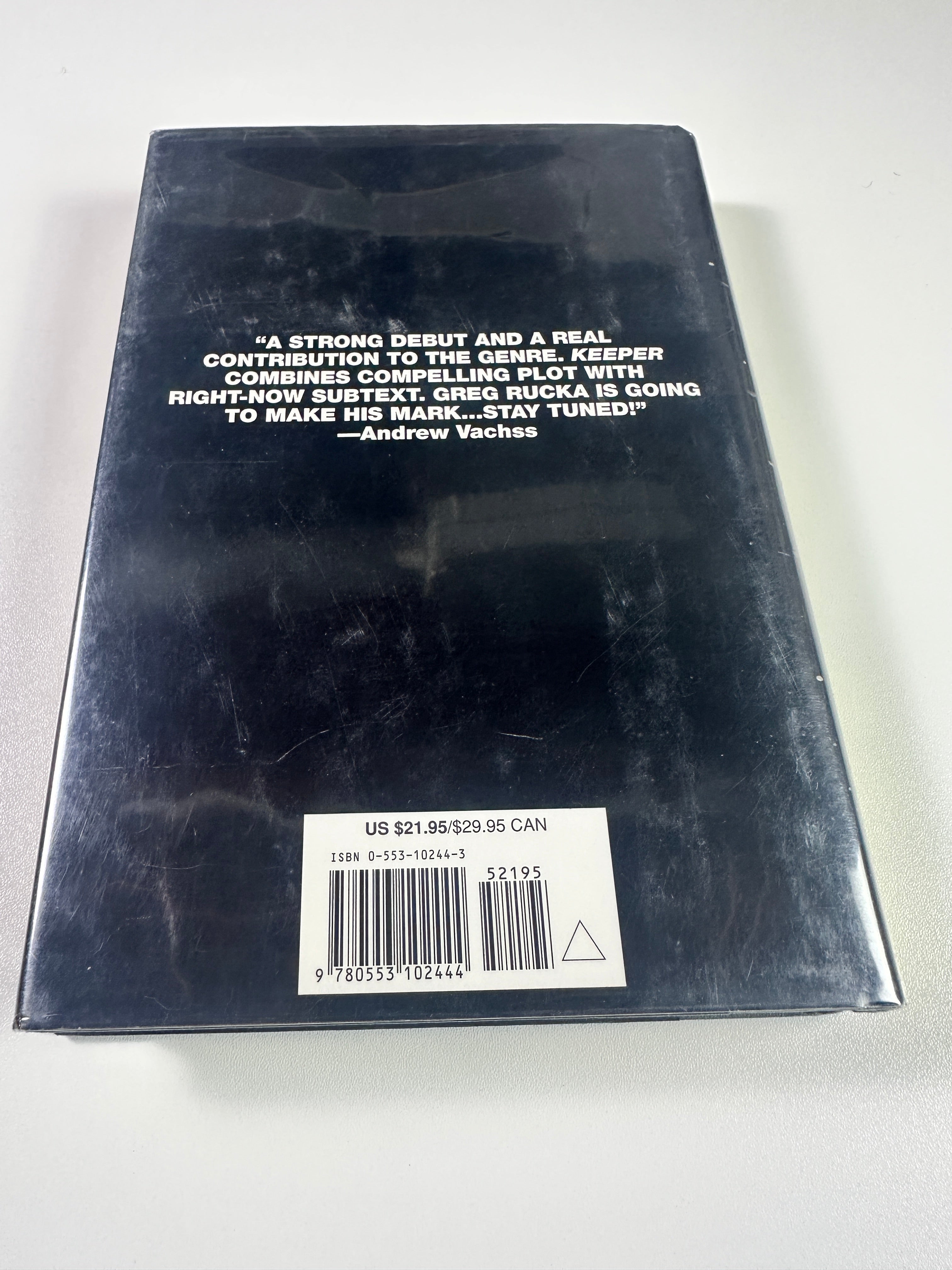 Keeper (Atticus Kodiak #1) by Greg Rucka | First Edition