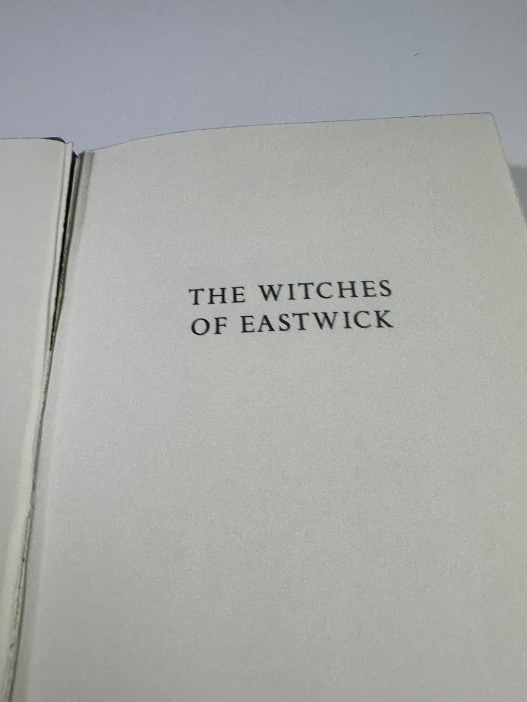 The Witches of Eastwick by John Updike | First Edition