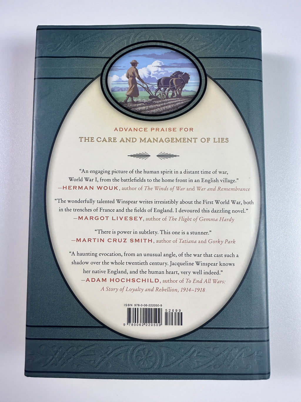 The Care and Management of Lies by Jacqueline Winspear | First Edition