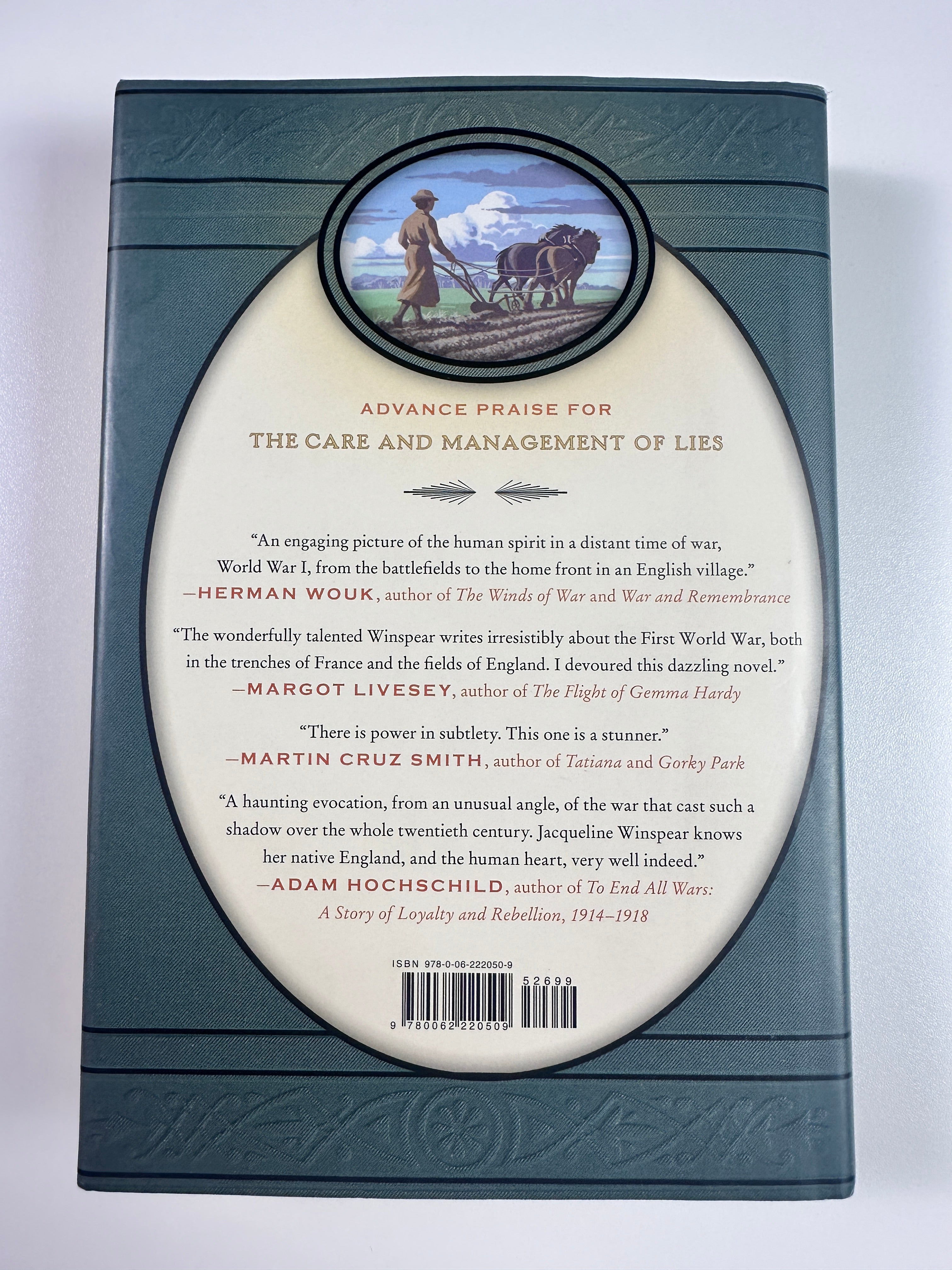 The Care and Management of Lies by Jacqueline Winspear | First Edition