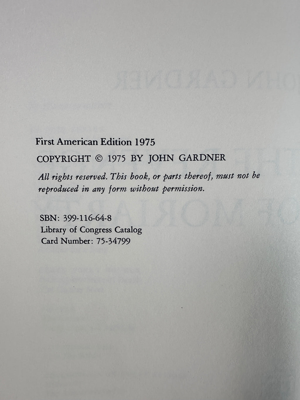 The Revenge of Moriarty by John Gardner | First American Edition