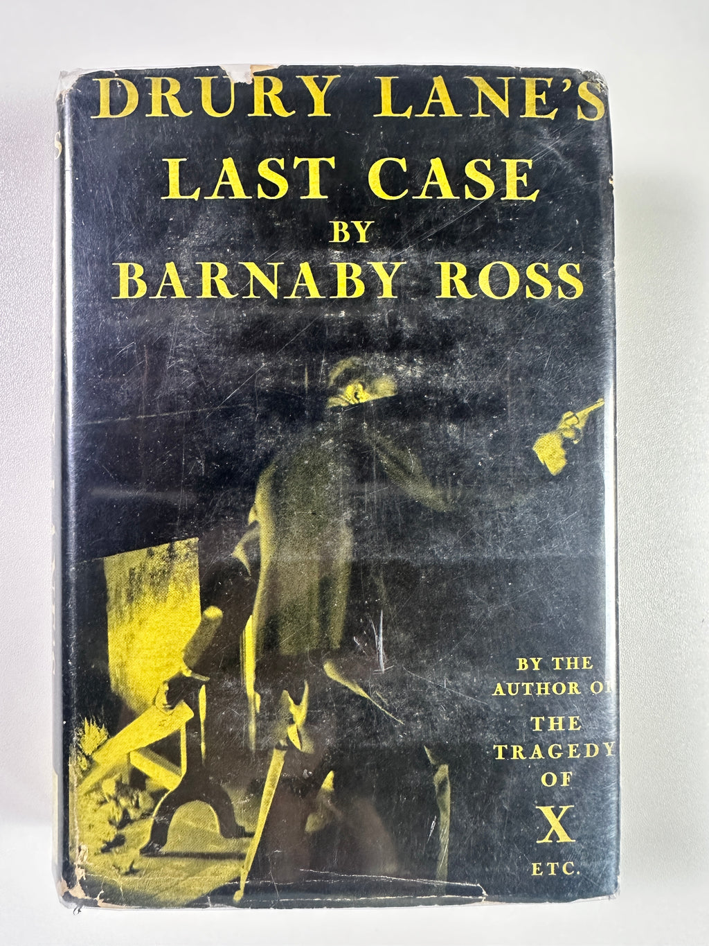 Drury Lane's Last Case by Barnaby Ross | Ellery Queen Pseudonym | Dust Jacket
