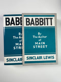 Babbitt by Sinclair Lewis | First Edition Library Facsimile | Slipcase & Publisher Insert