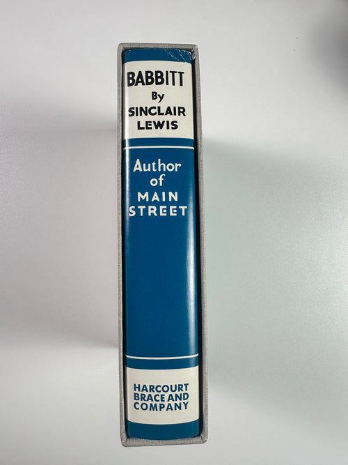 Babbitt by Sinclair Lewis | First Edition Library Facsimile | Slipcase & Publisher Insert