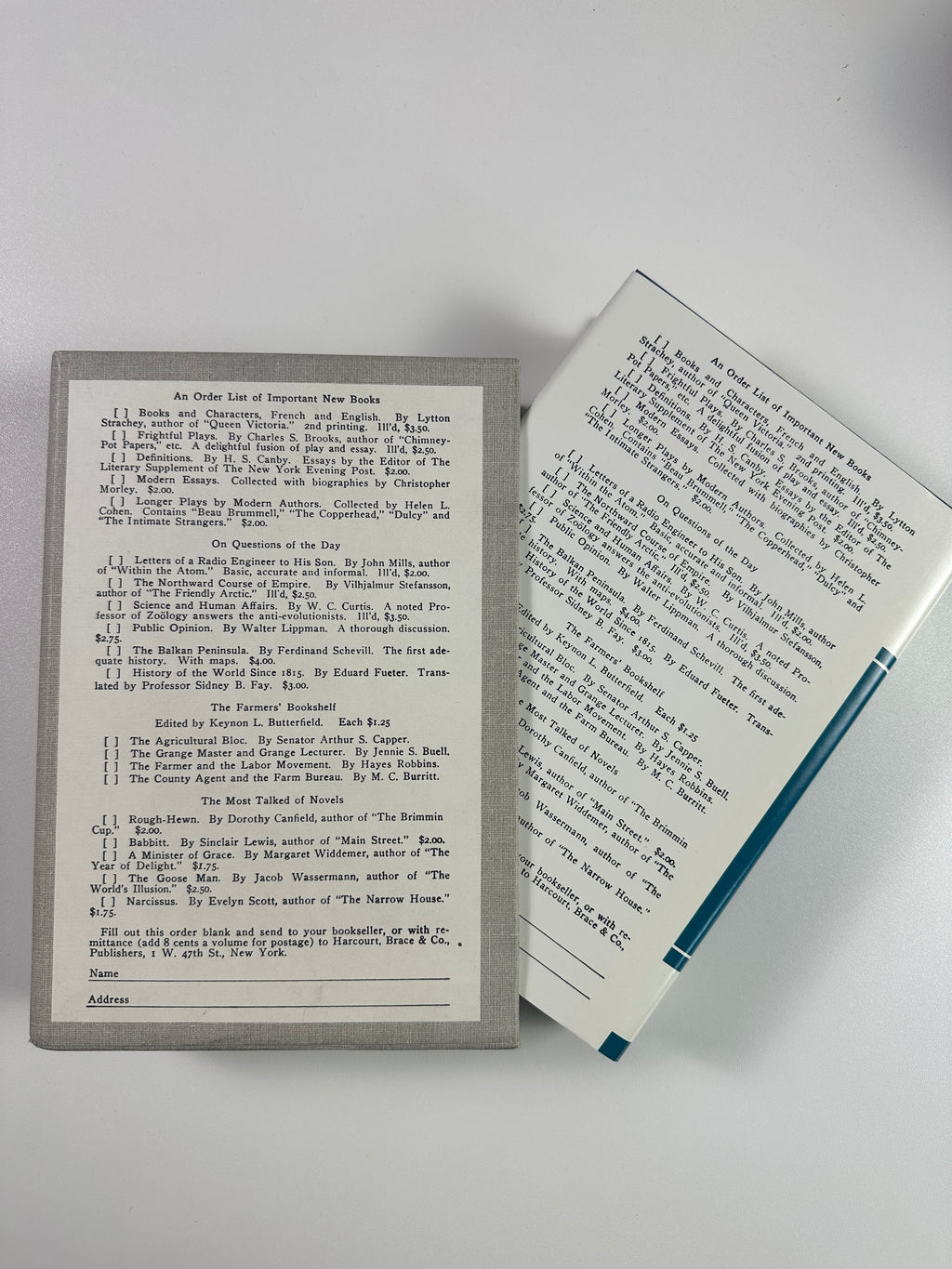 Babbitt by Sinclair Lewis | First Edition Library Facsimile | Slipcase & Publisher Insert
