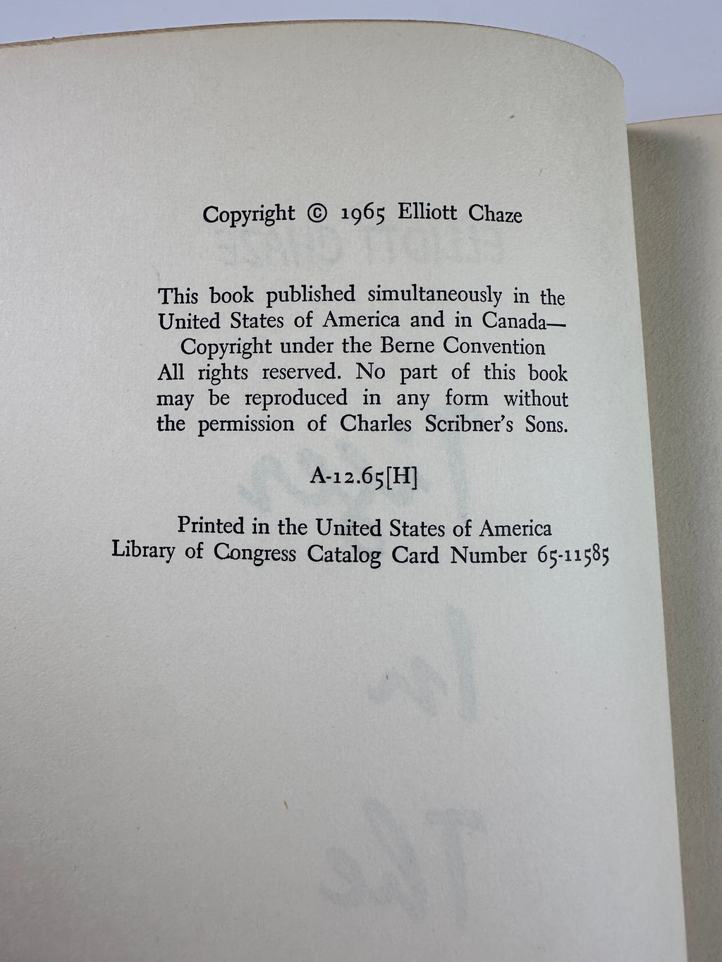 Tiger in the Honeysuckle by Elliott Chaze | First Edition