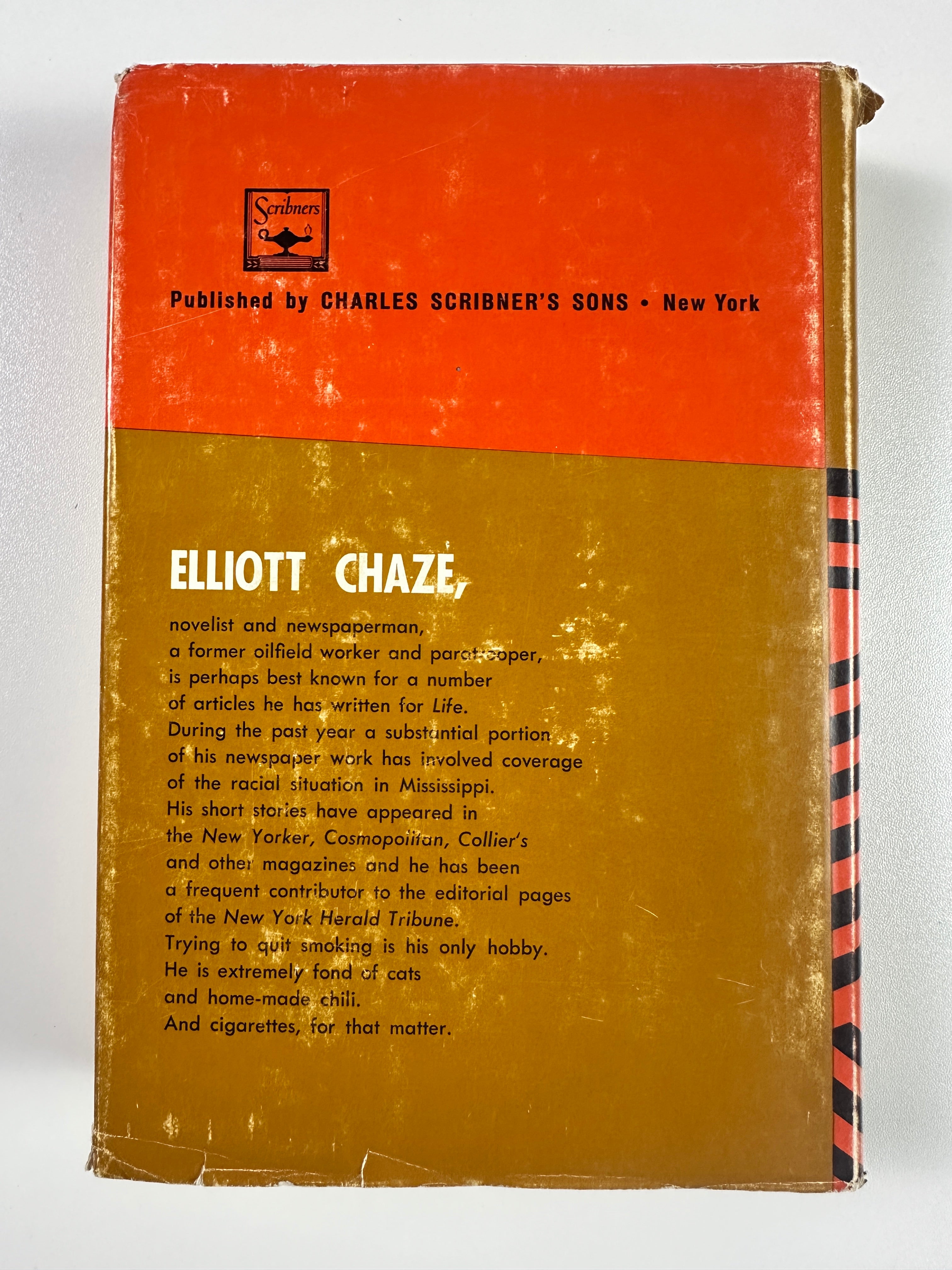 Tiger in the Honeysuckle by Elliott Chaze | First Edition